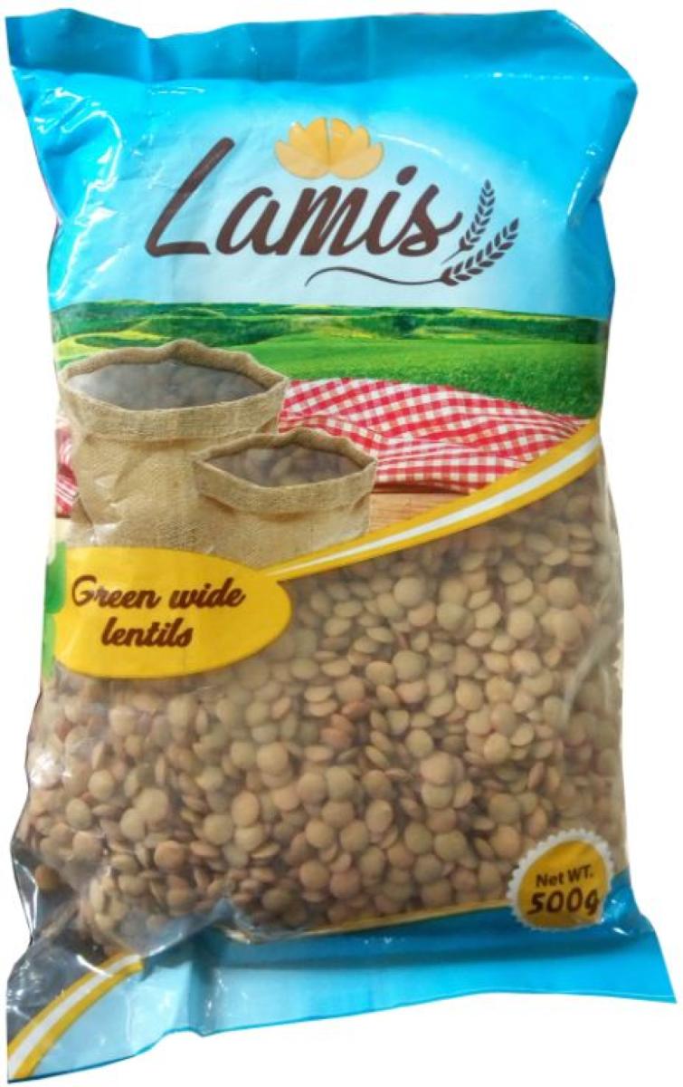 Green Wide Lentils