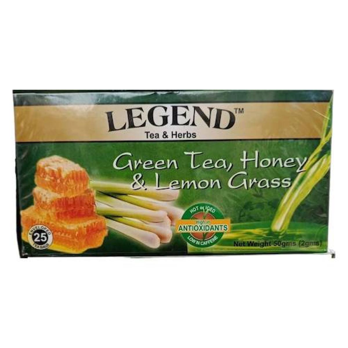 Green Tea, Honey & Lemongrass