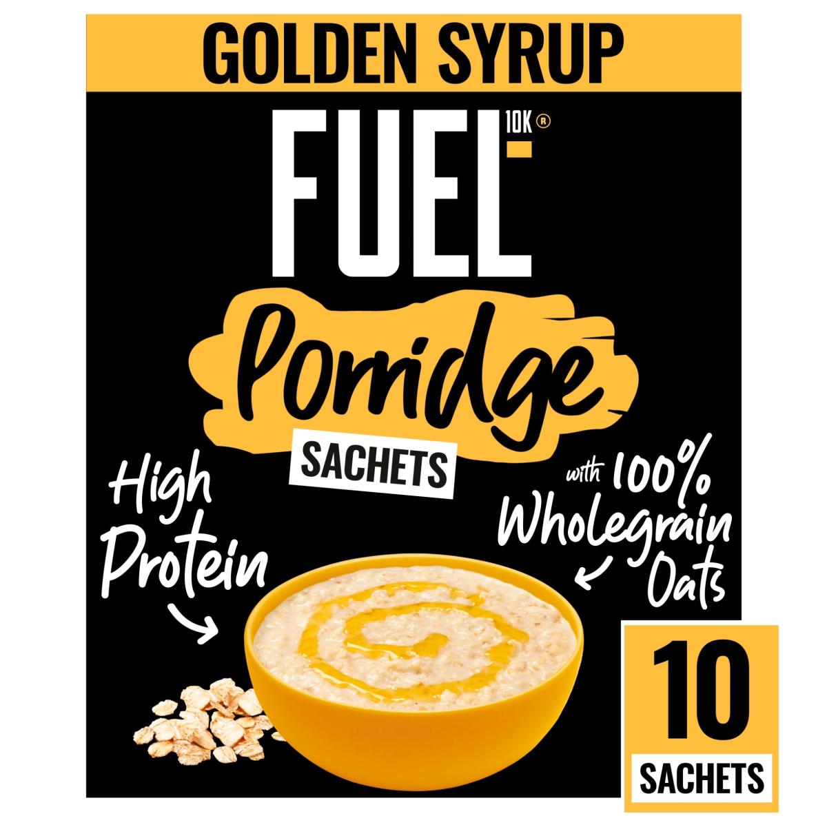 Golden Syrup Protein Porridge Oat Cereal Sachets