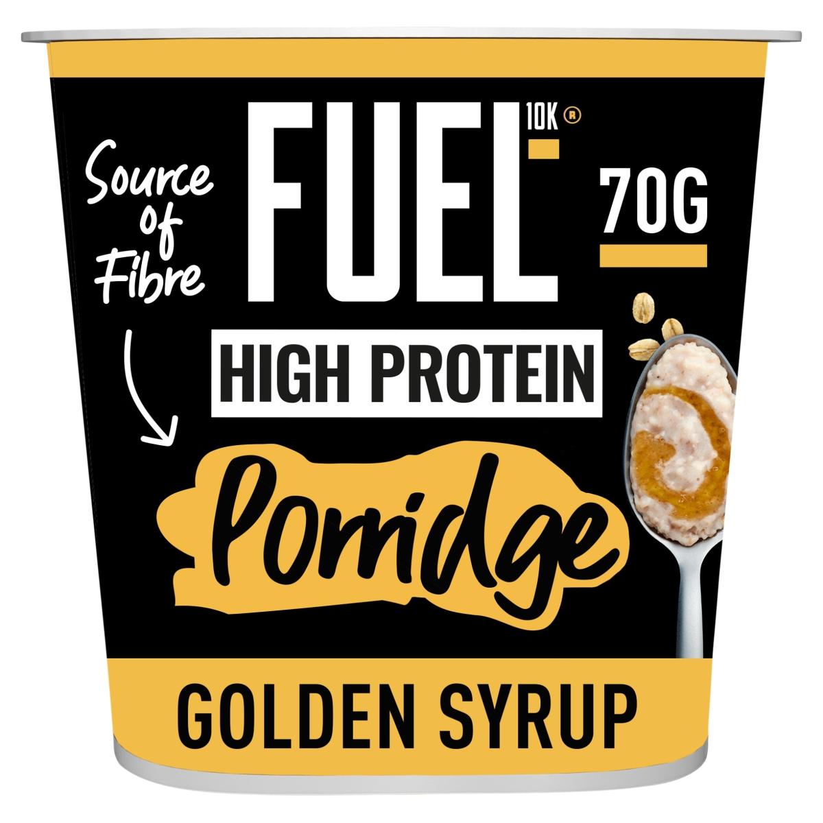 High Protein Golden Syrup Porridge Oat Cereal Pot