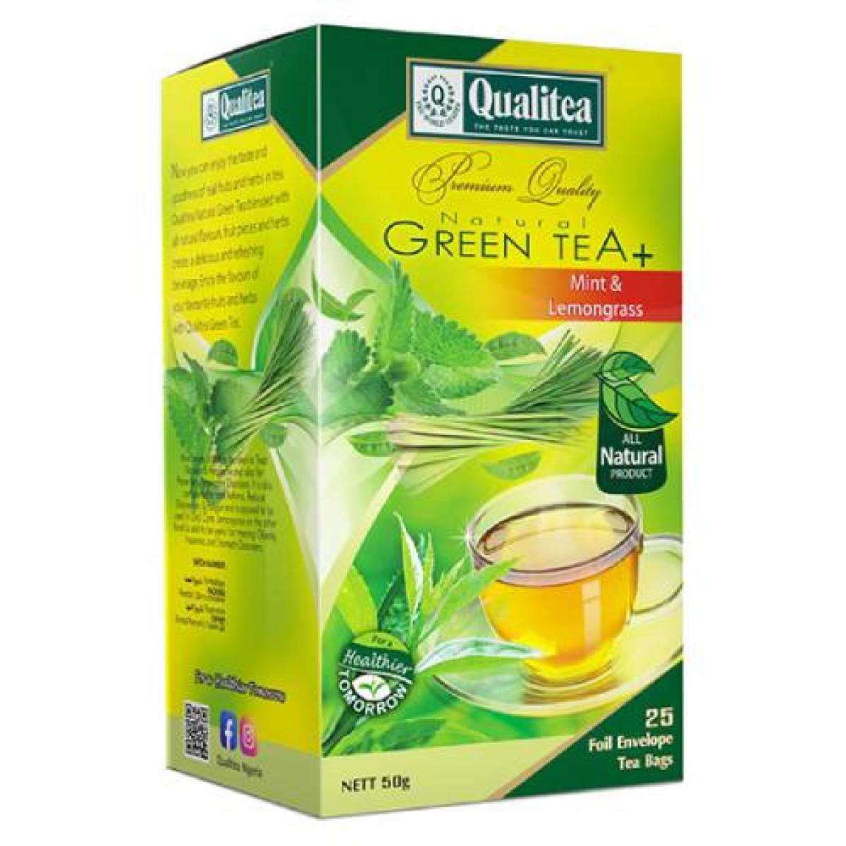 Natural Green Tea Mint & Lemongrass