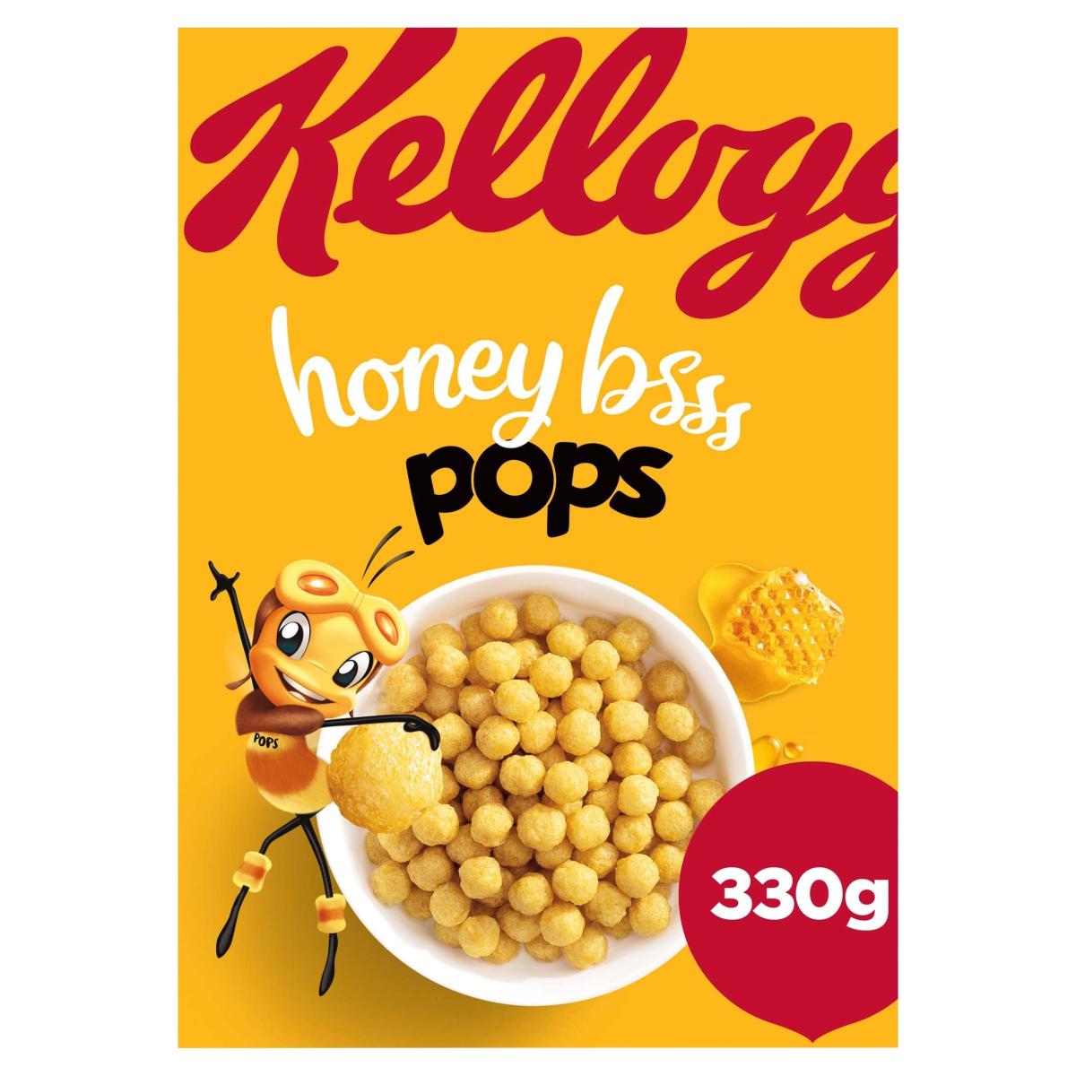 Honey Pops Breakfast Cereal