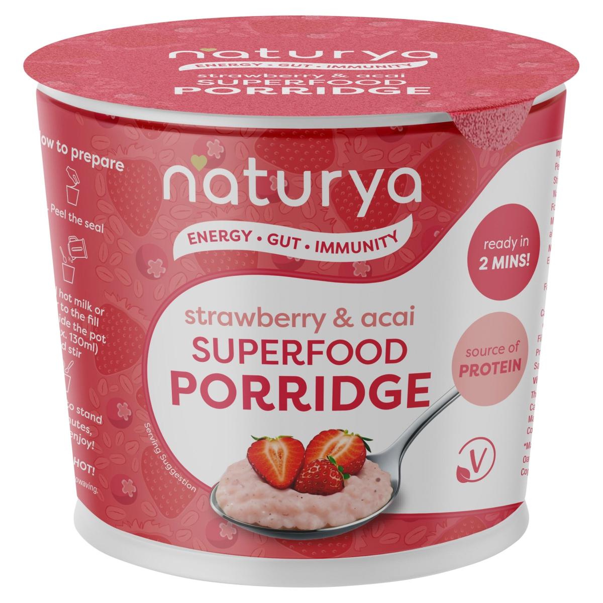 Gut Health Superfood Porridge Mixed Berry