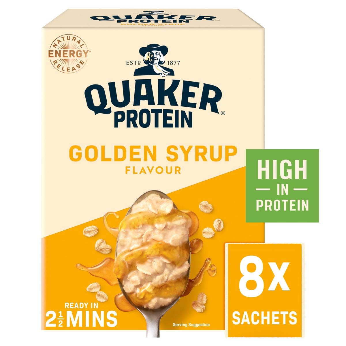 Protein Oat So Simple Golden Syrup Porridge Sachets