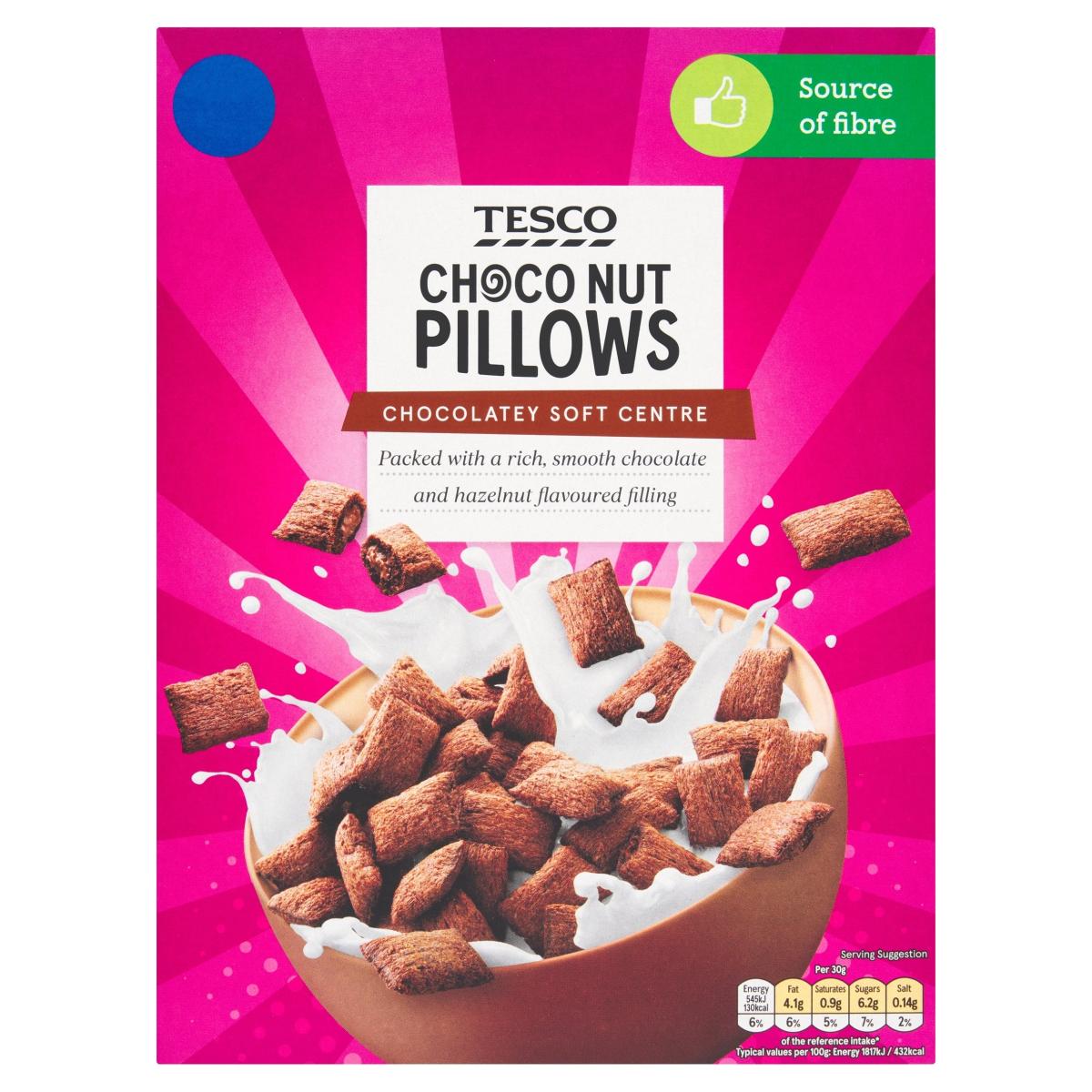 Choco Nut Pillows Cereal