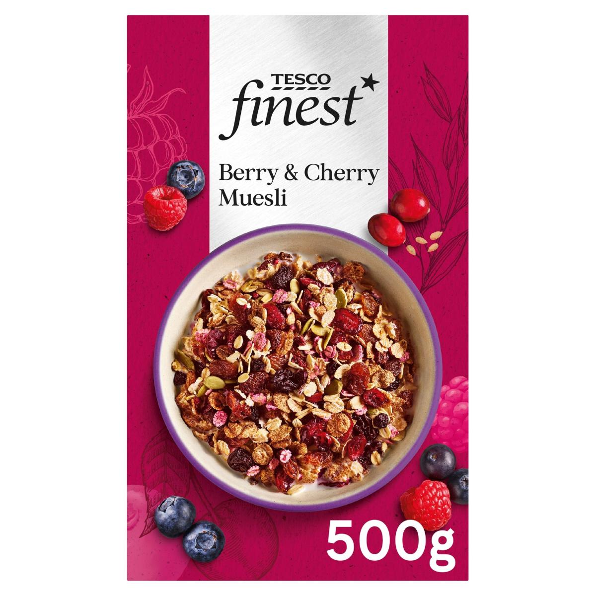 Finest Berry & Cherry Museli