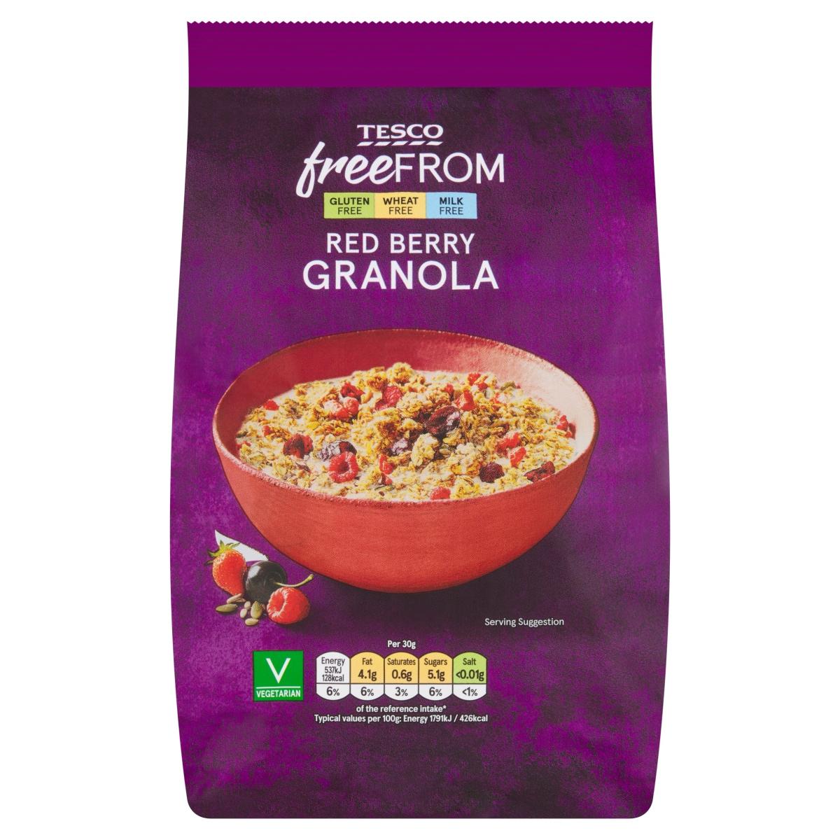 Free From Red Berry Granola