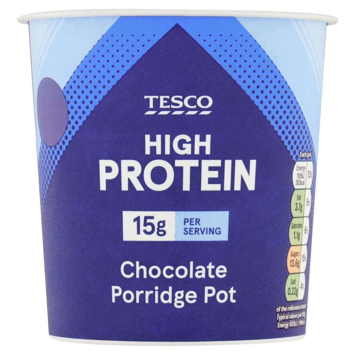 High Protein Chocolate Porridge Pot