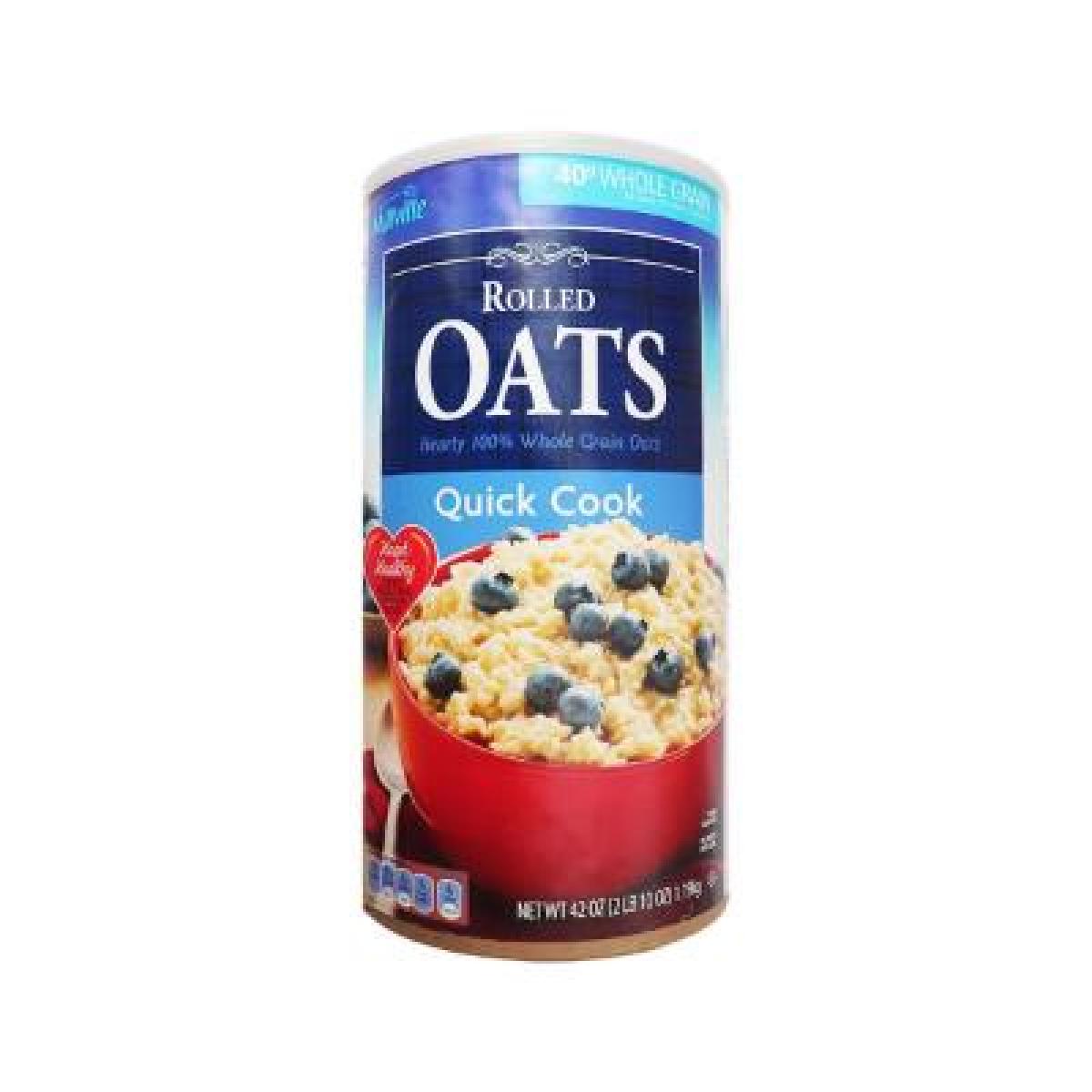 Rolled Oats 100% Whole Grain Quick Cook Oats