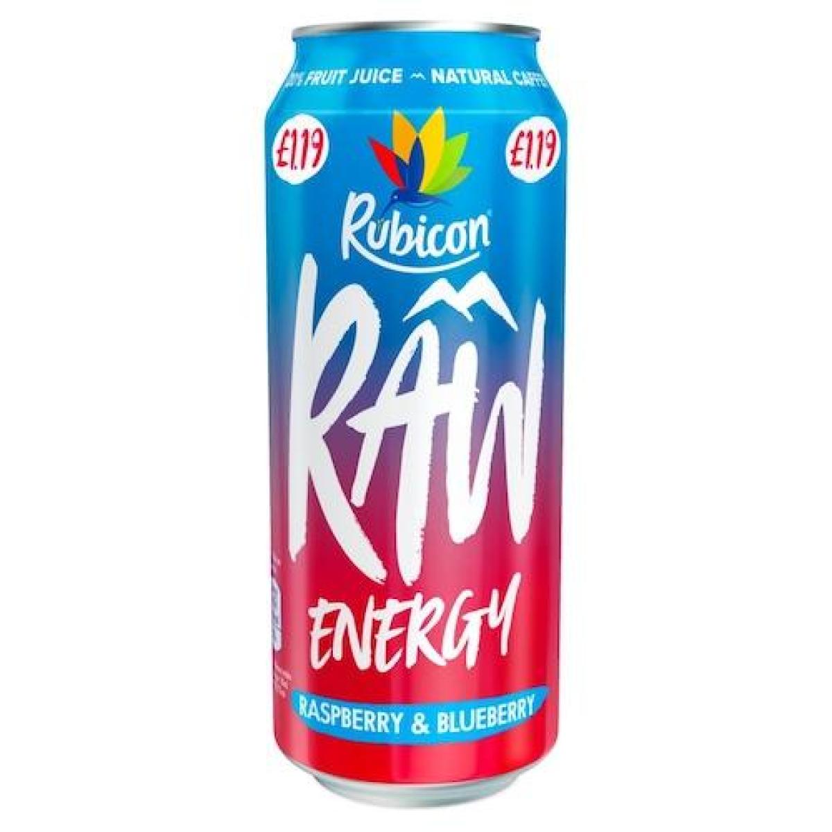 Raw Energy Raspberry & Blueberry