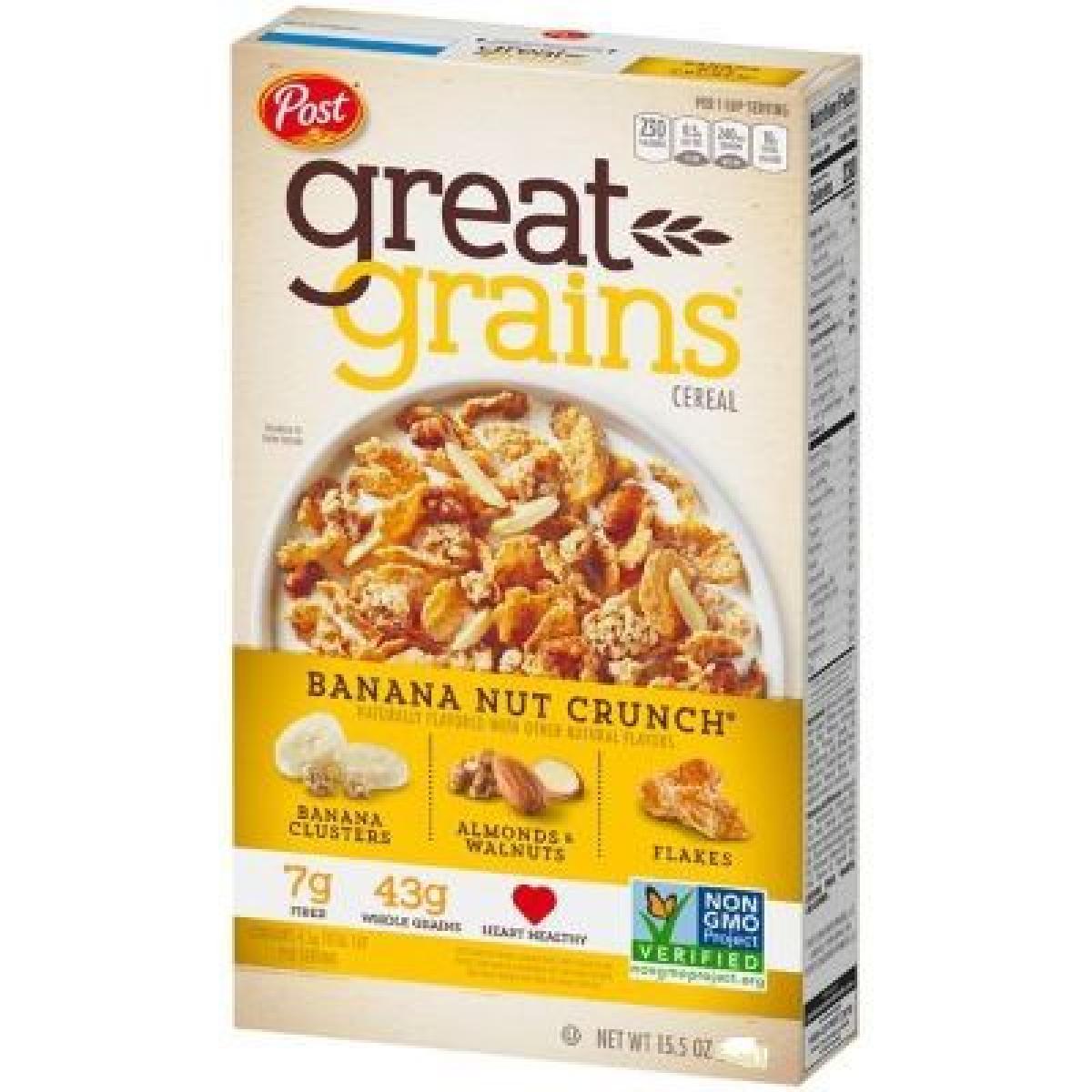 Grains Banana Nut Crunch Cereal