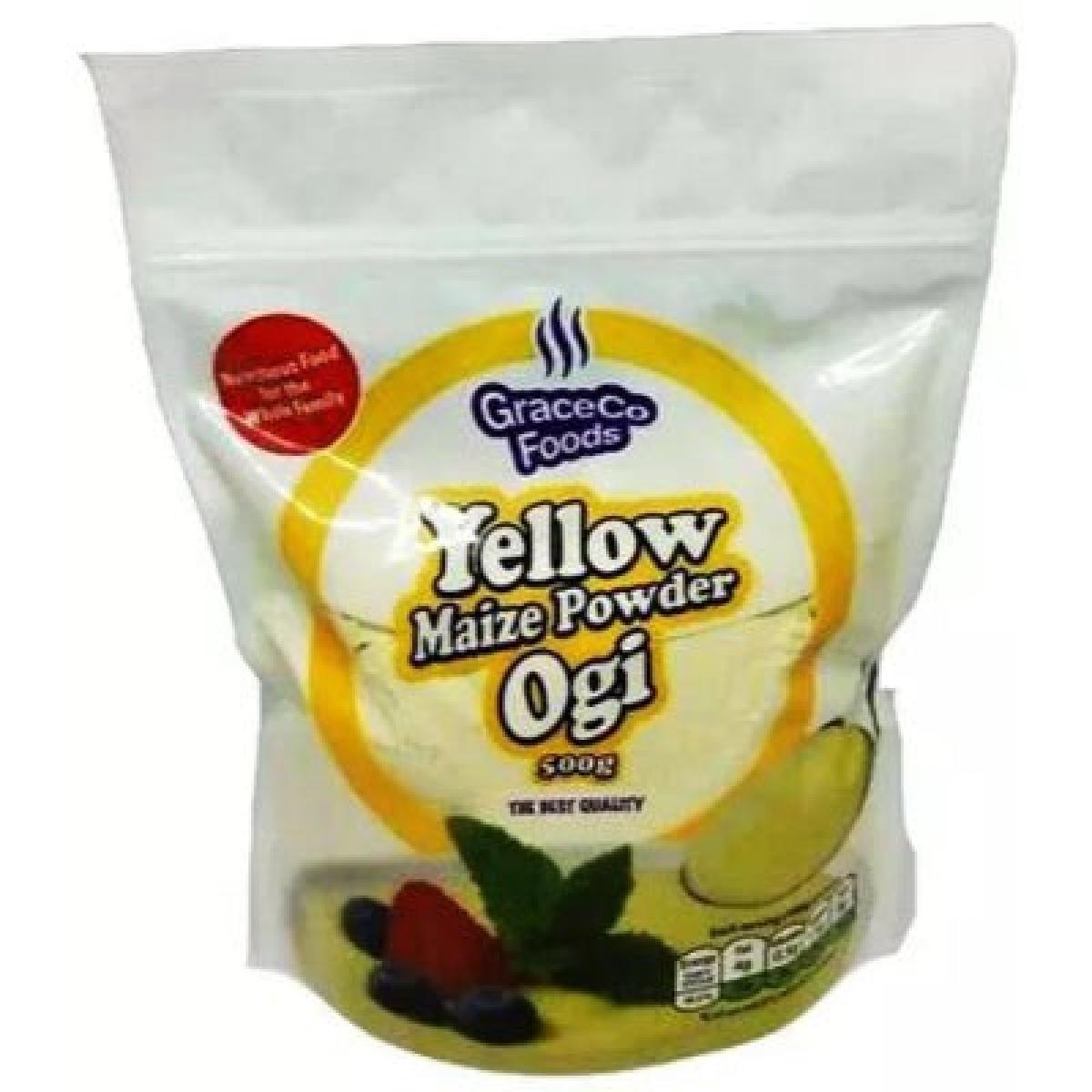 Foods Yellow Maize Powder Ogi