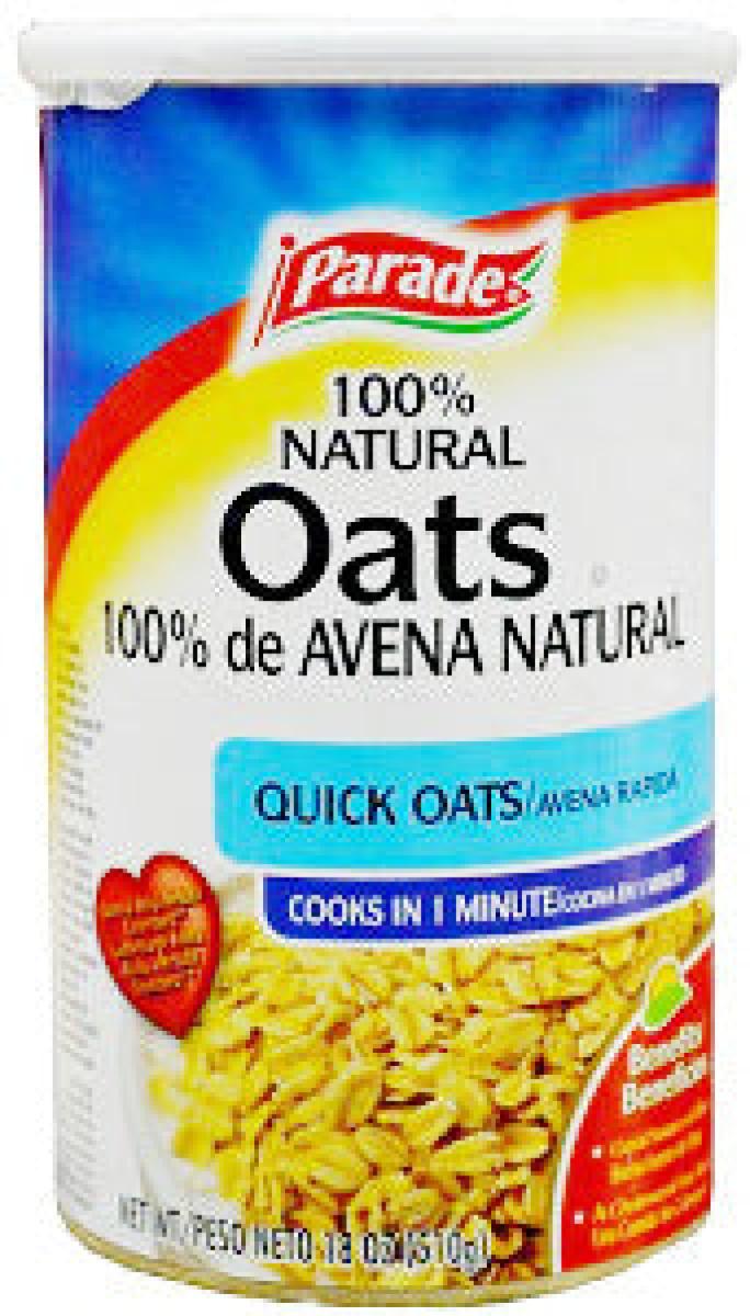100 Percent Natural Quick Oats