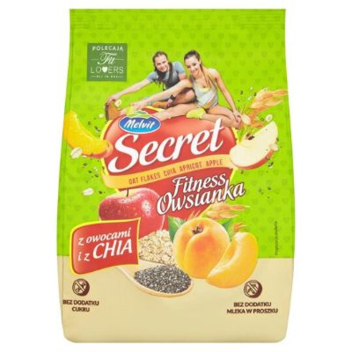 Oat Flakes Chia, Apricot, Apple