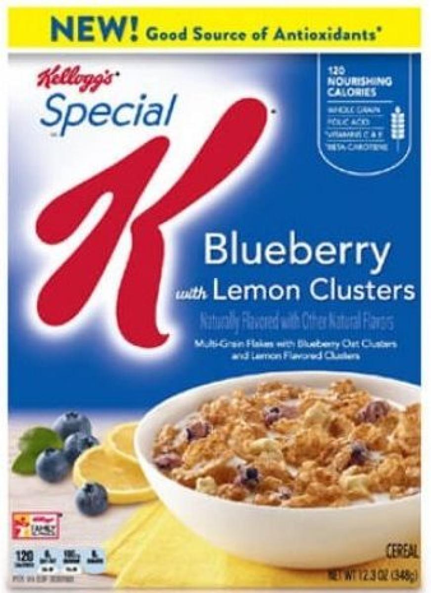 Special K Blueberry With Lemon Clusters