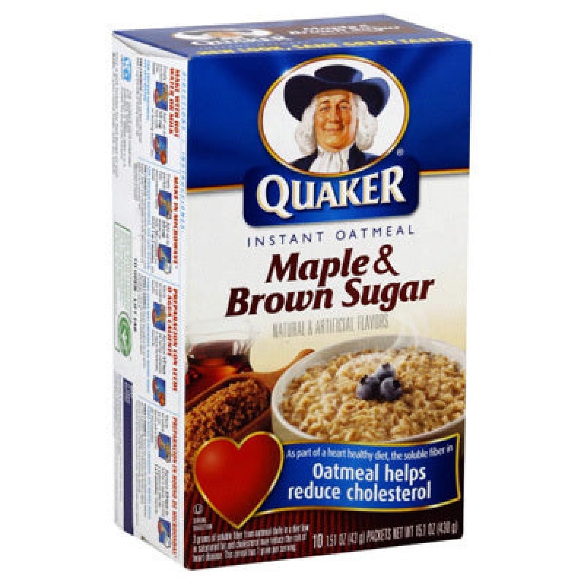 Instant Oatmeal Maple & Brown Sugar 430 g