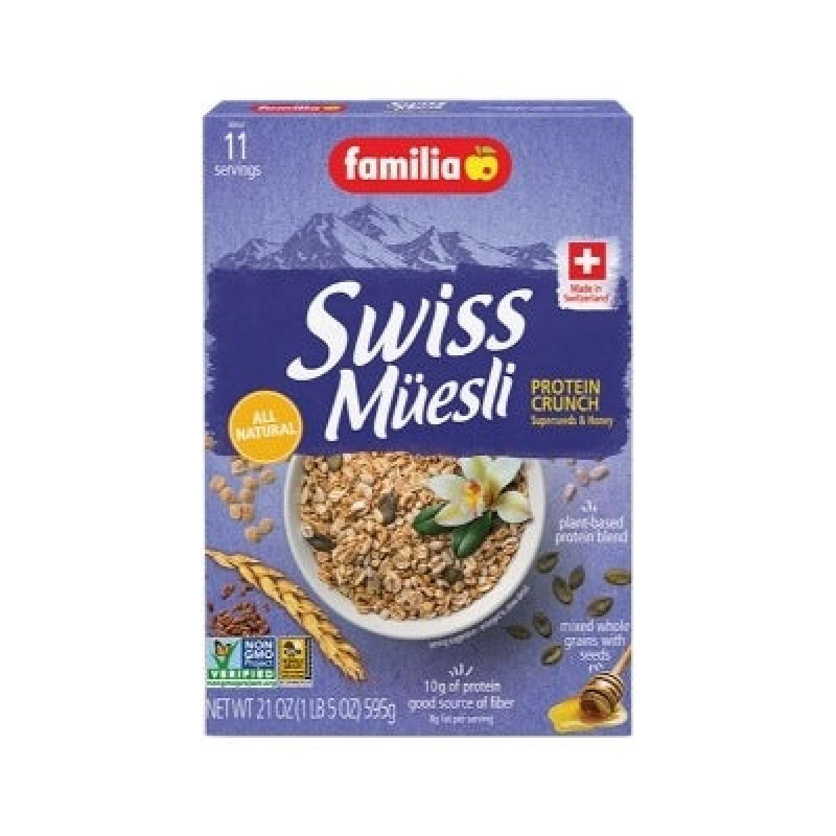 Swiss Muesli Protein Crunch Superseeds & Honey