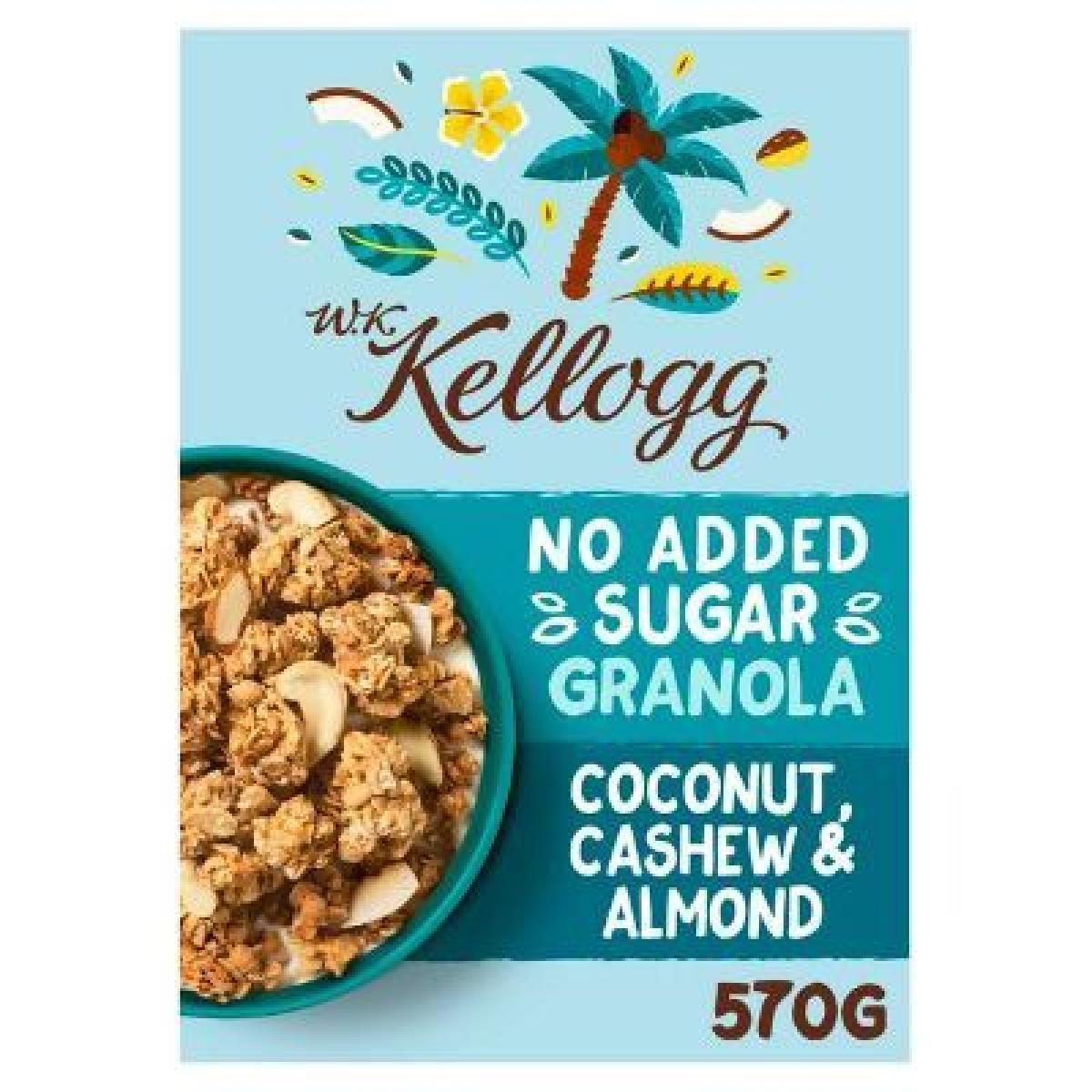 No Added Sugar Granola Coconut, Cashew & Almond