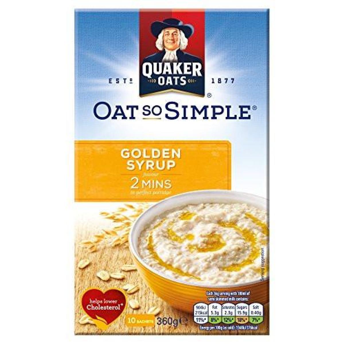 Oat So Simple Golden Syrup