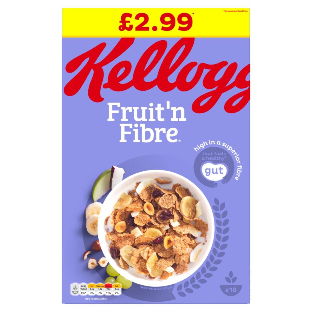 Fruit N Fibre 750 g (UK)