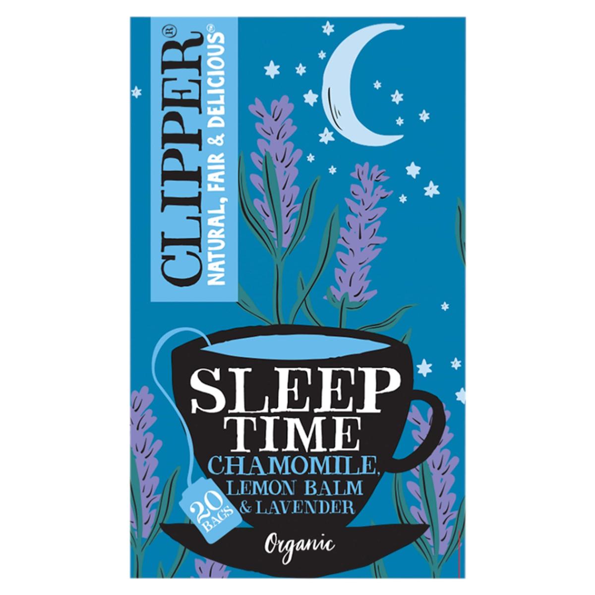 Sleep Time Chamomile Lemon & Lavender Organic Tea Bags