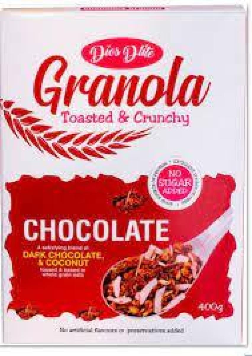 Dios Dlite Granola Dark Chocolate & Coconut Mix