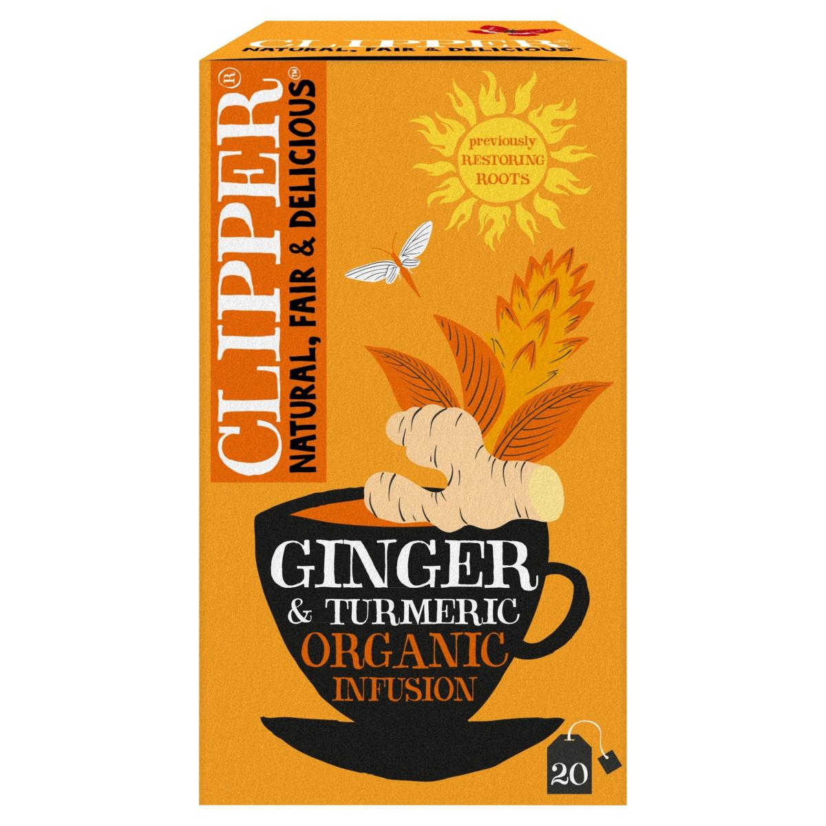 Restore Organic Ginger & Turmeric Tea