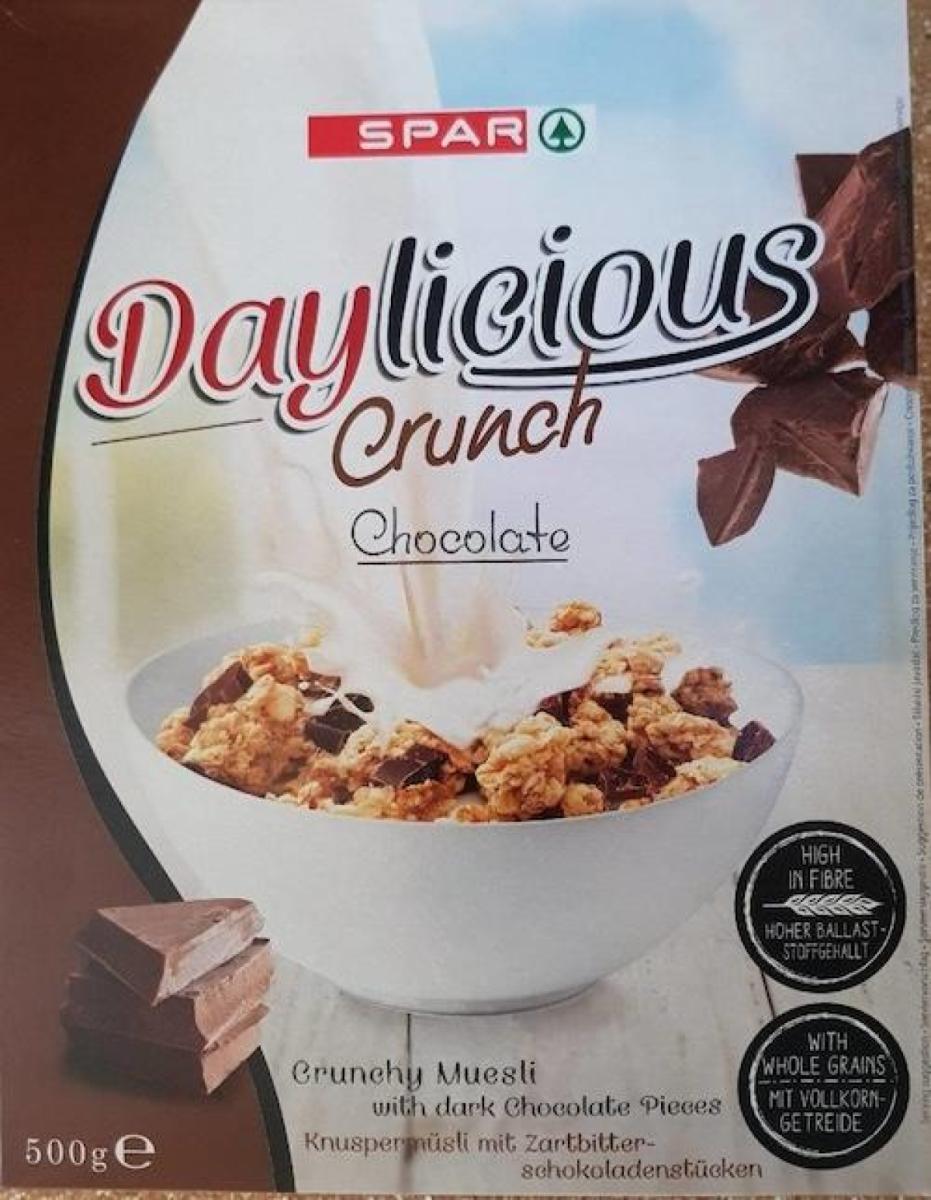 Daylicious Chocolate Crunchy Muesli