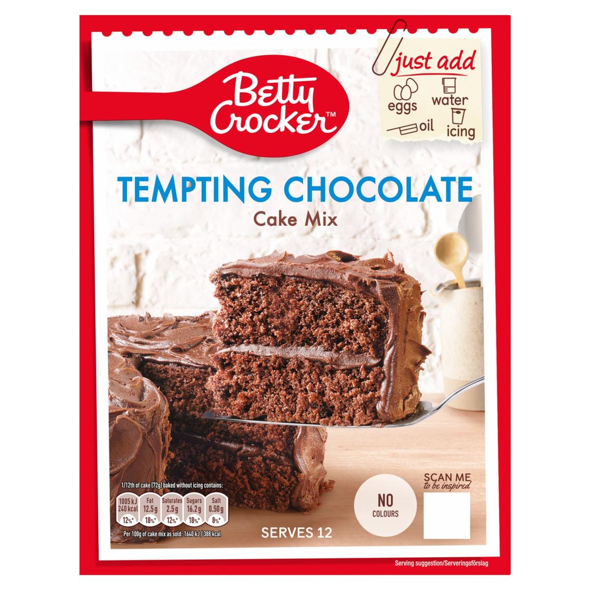 Cake Mix Tempting Chocolate