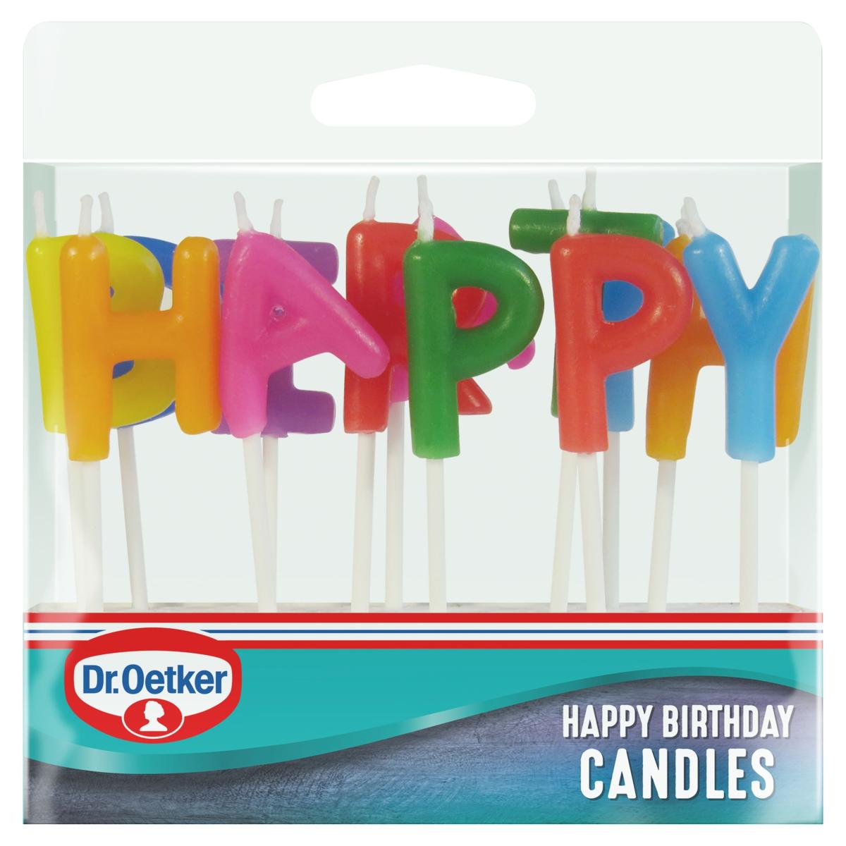 Happy Birthday Candles