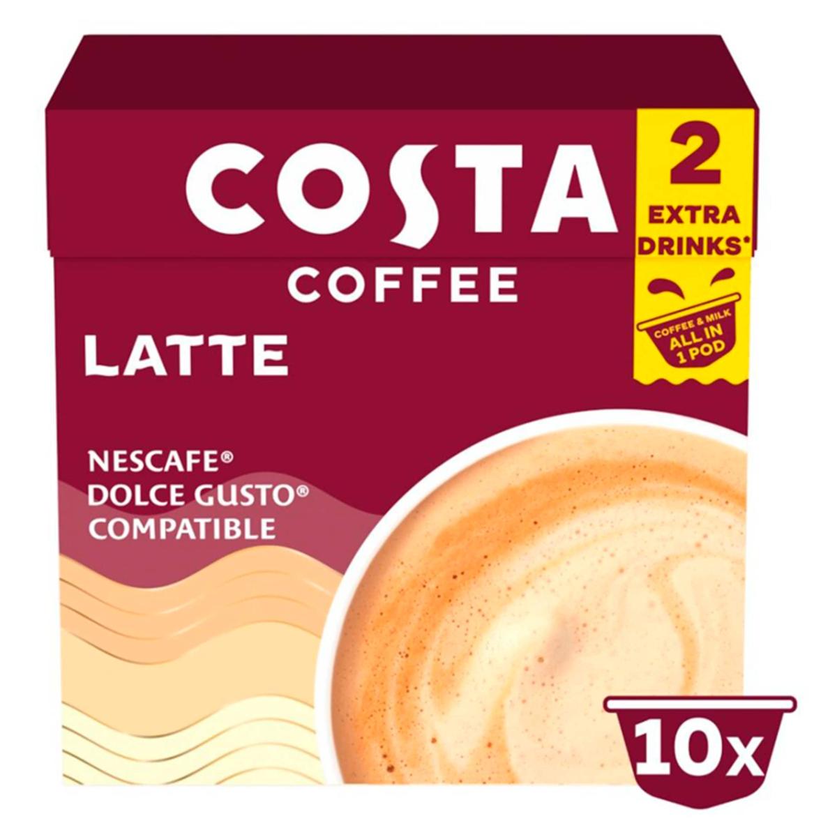Coffee Latte Pods 10 x