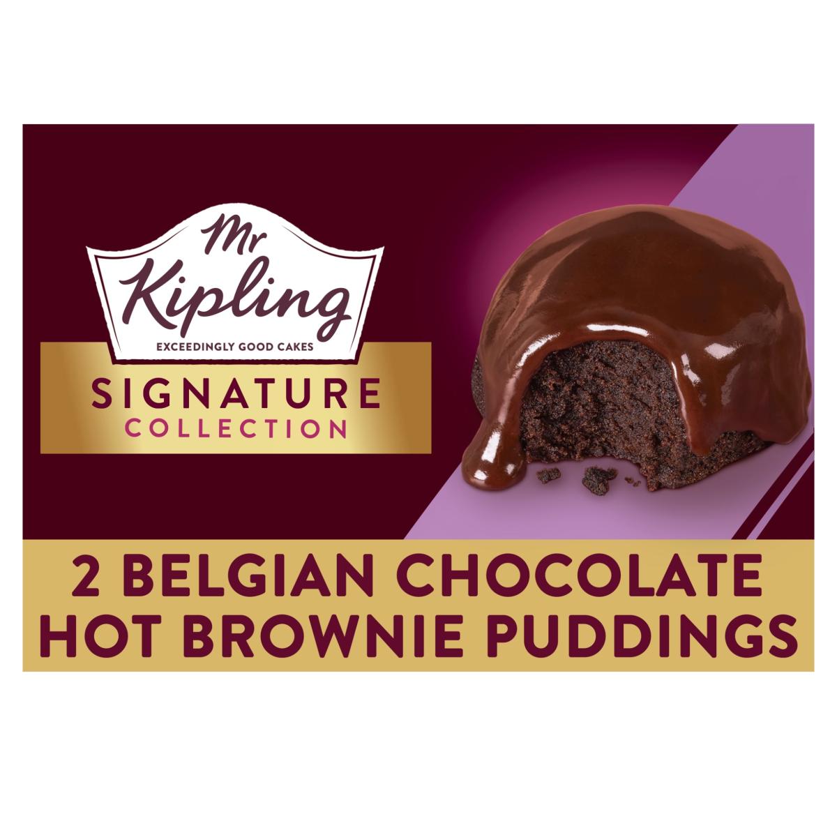 Signature Belgian Chocolate Brownie Puddings