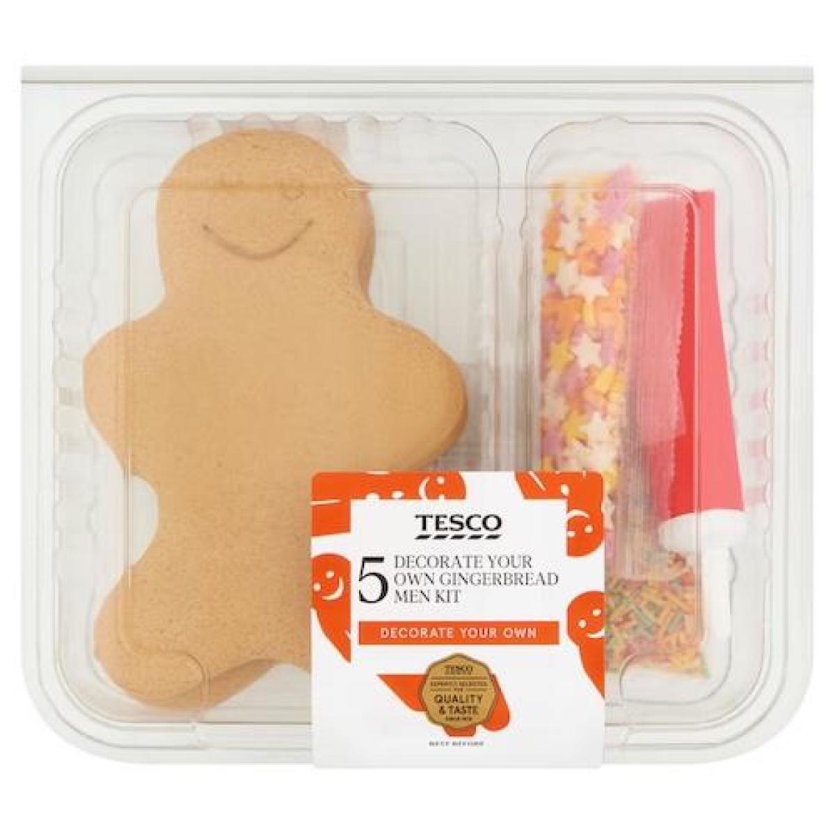5 Decorate Your Own Gingerbread Men Kit