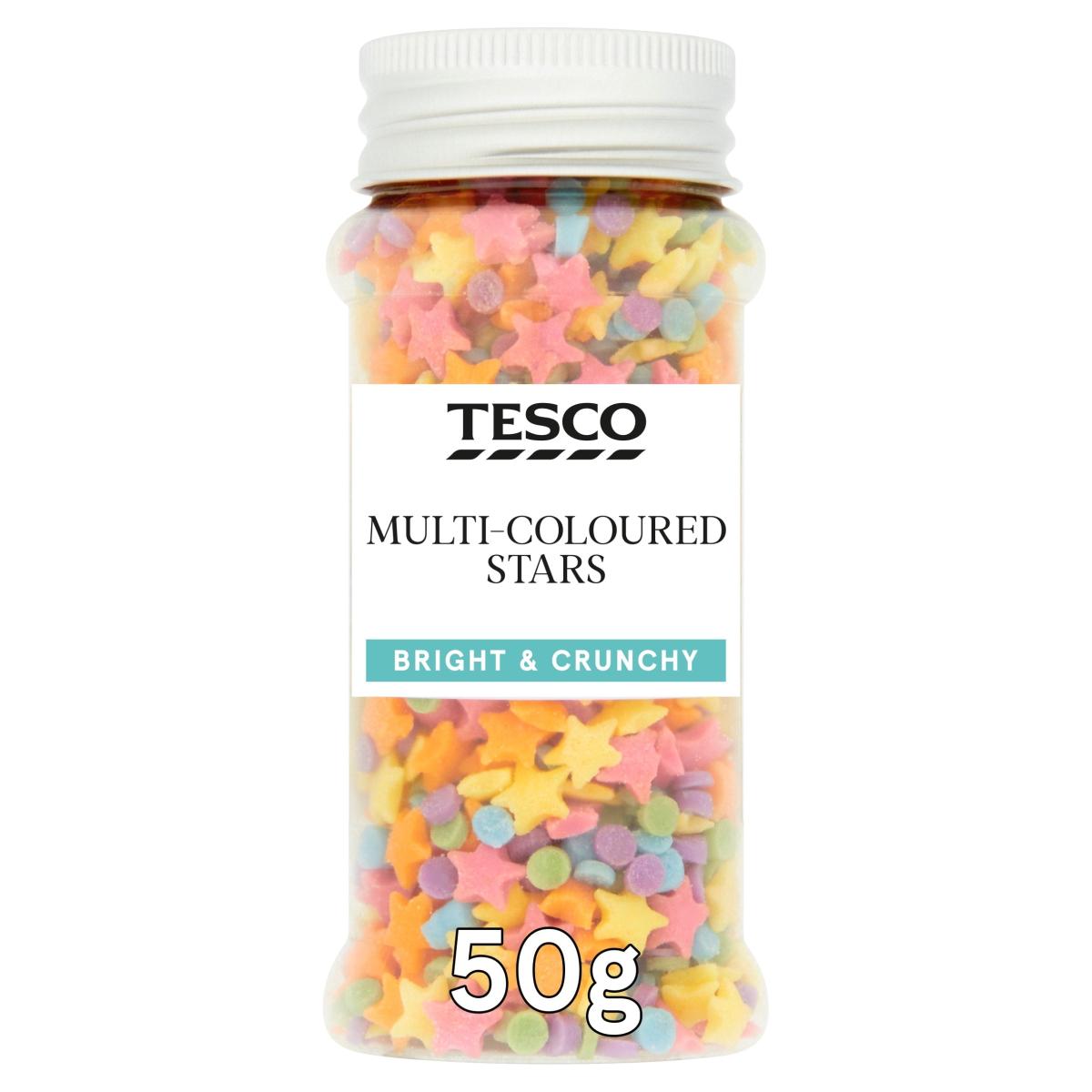 Multi-Coloured Stars Sprinkles
