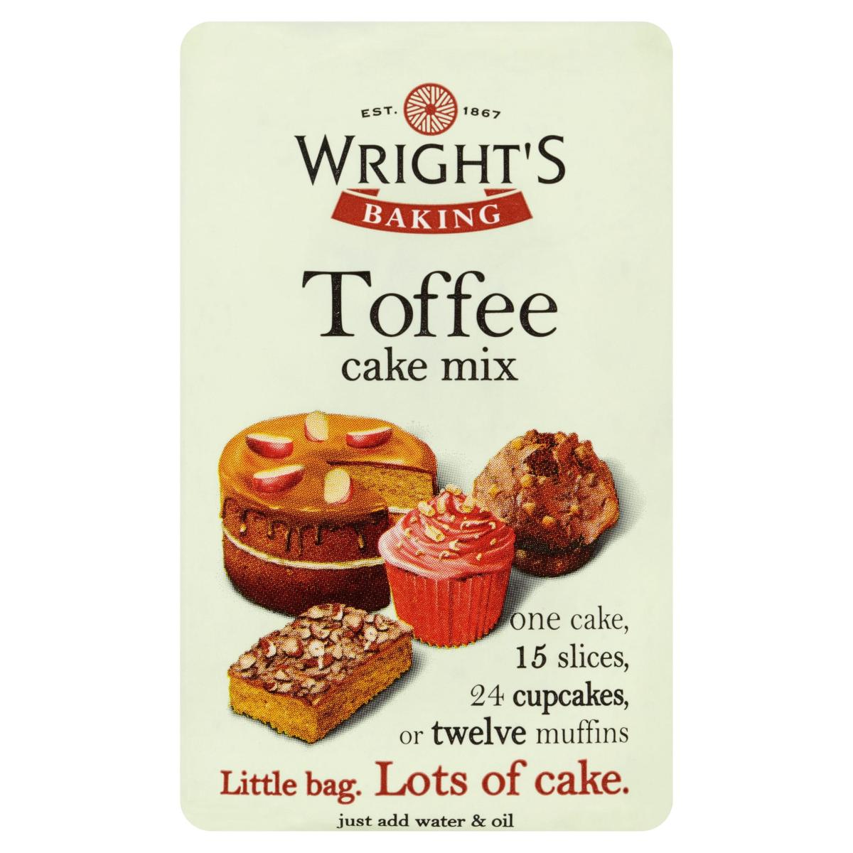 Baking Toffee Cake Mix