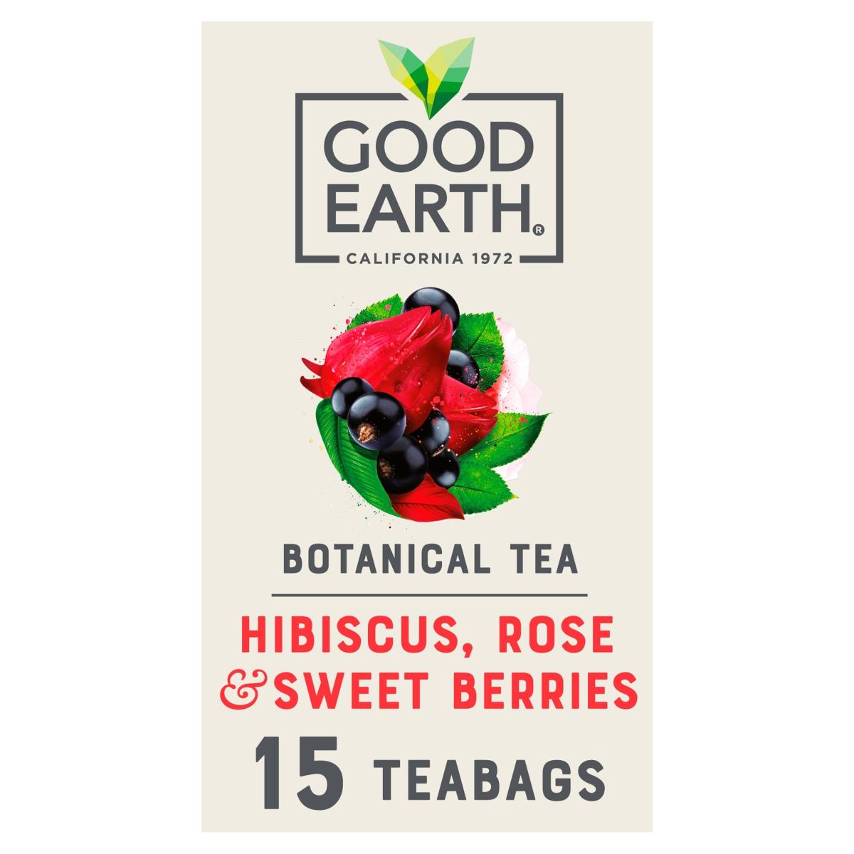 Botanical Tea Hibiscus Rose & Sweet Berries 15 Tea Bags