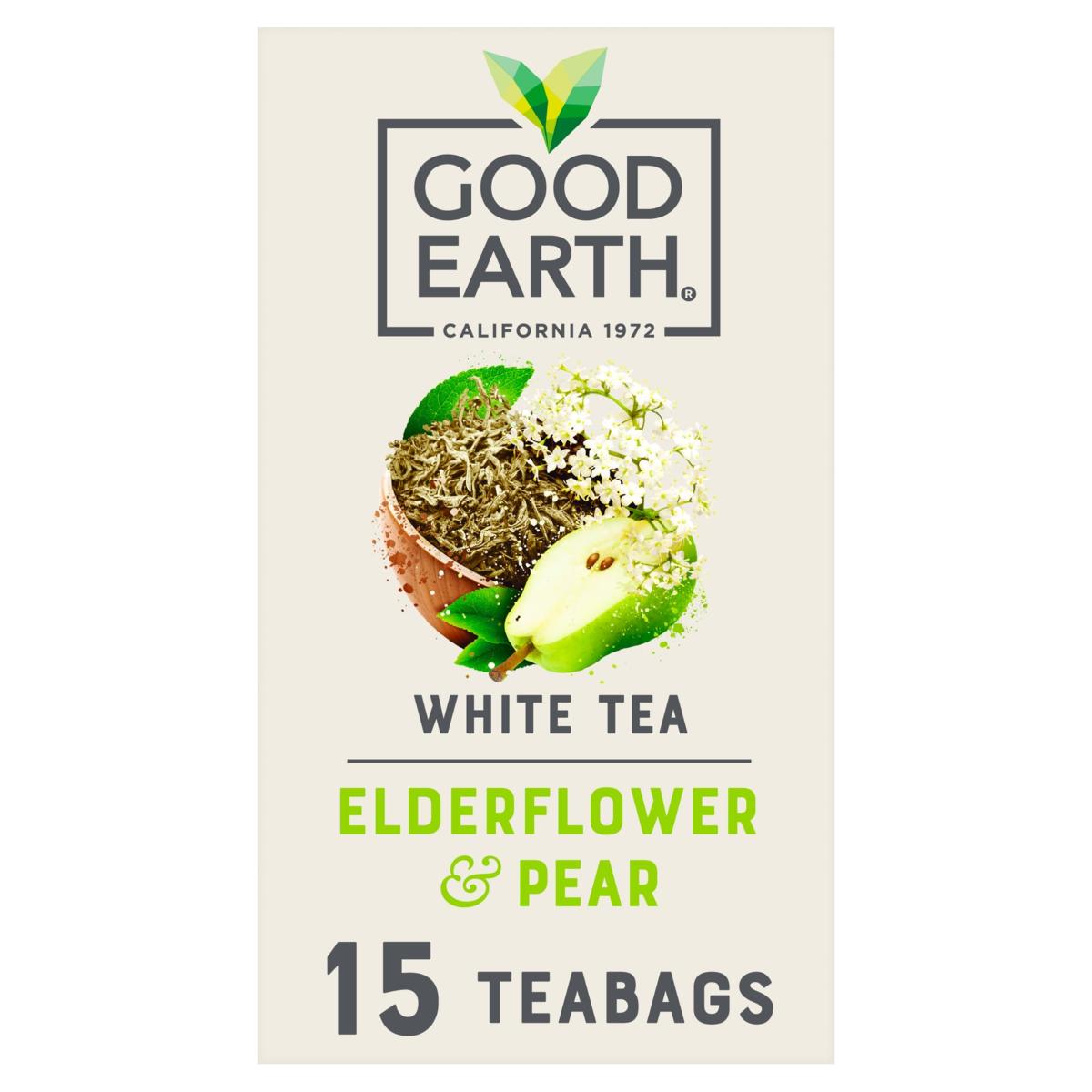 White Tea Elderflower & Pear 15 Tea Bags