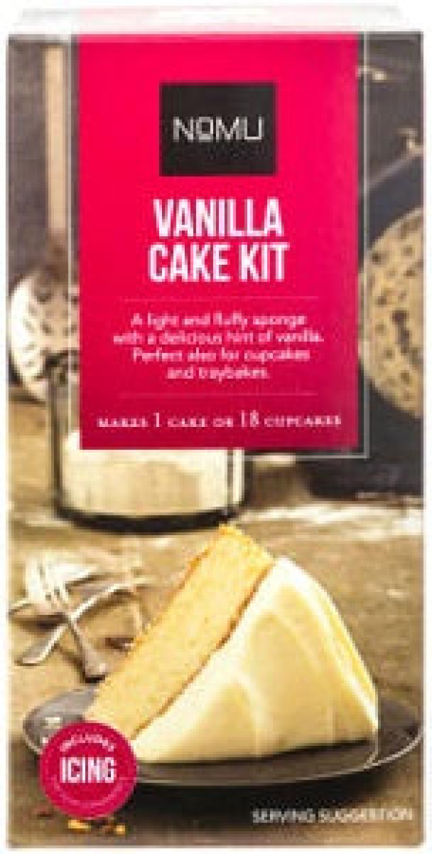 Vanilla Cake Kit With Icing