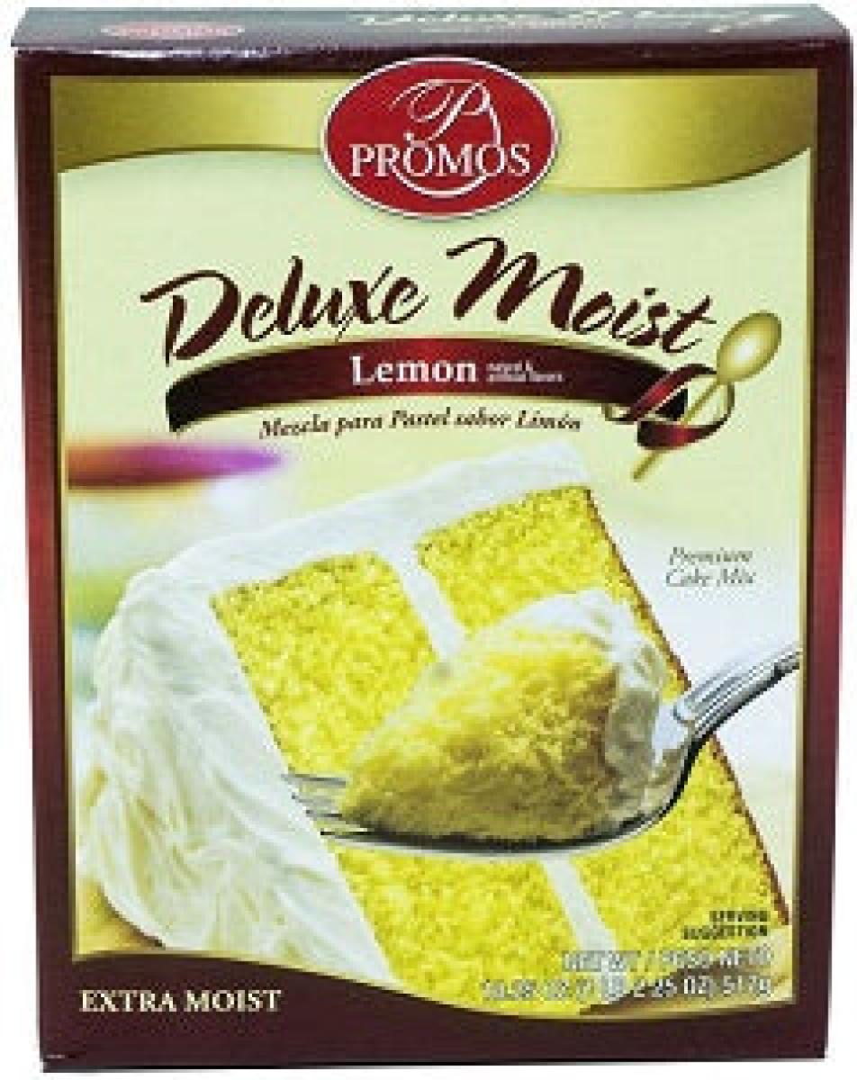 Premium Cake Mix Deluxe Moist Lemon