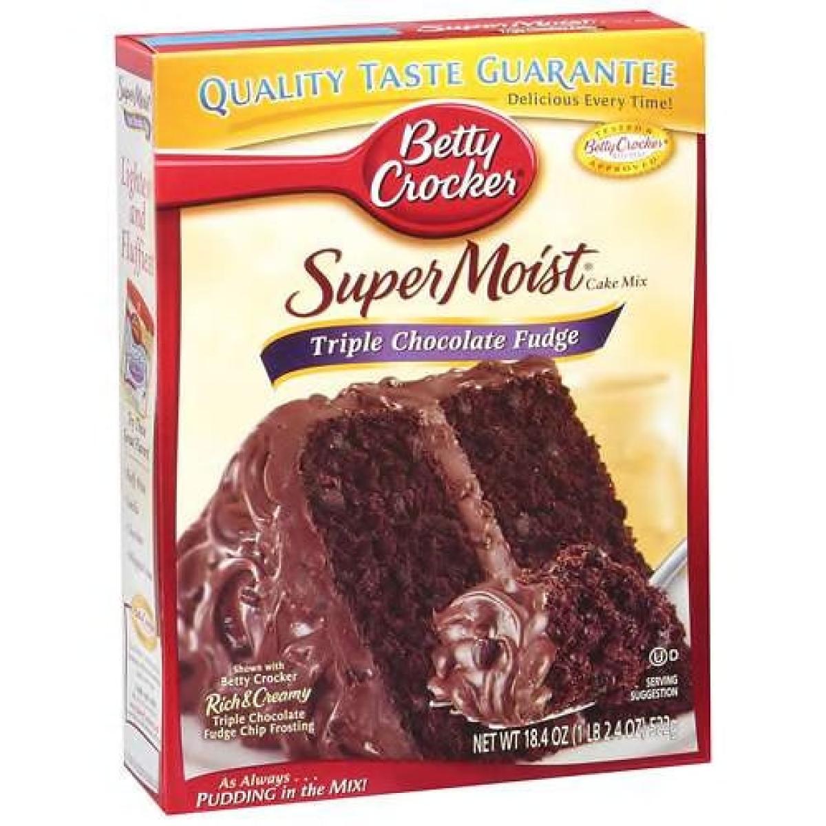 Super Moist Tripple Chocolate Fudge