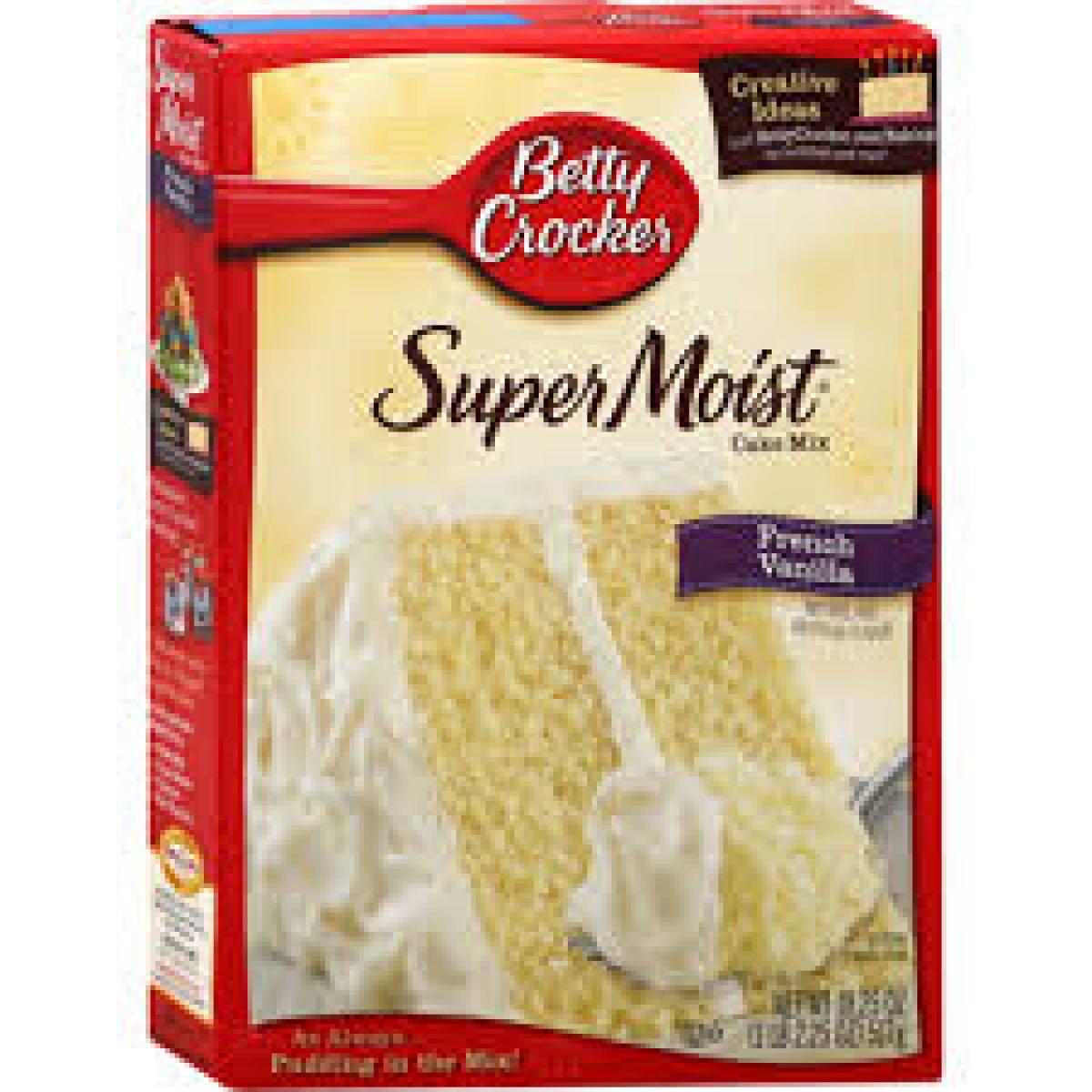 Super Moist French Vanilla Cake Mix