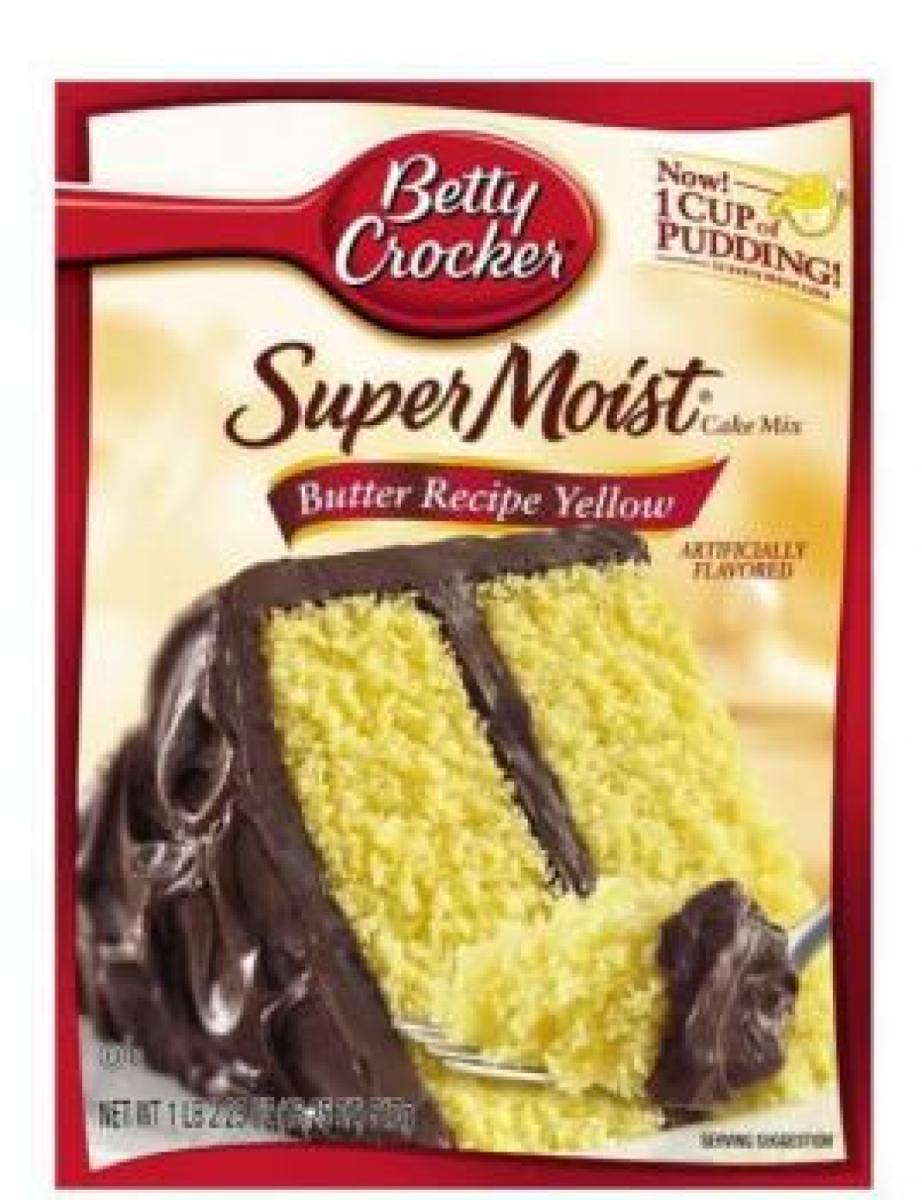 Super Moist Butter Yellow Cake Mix