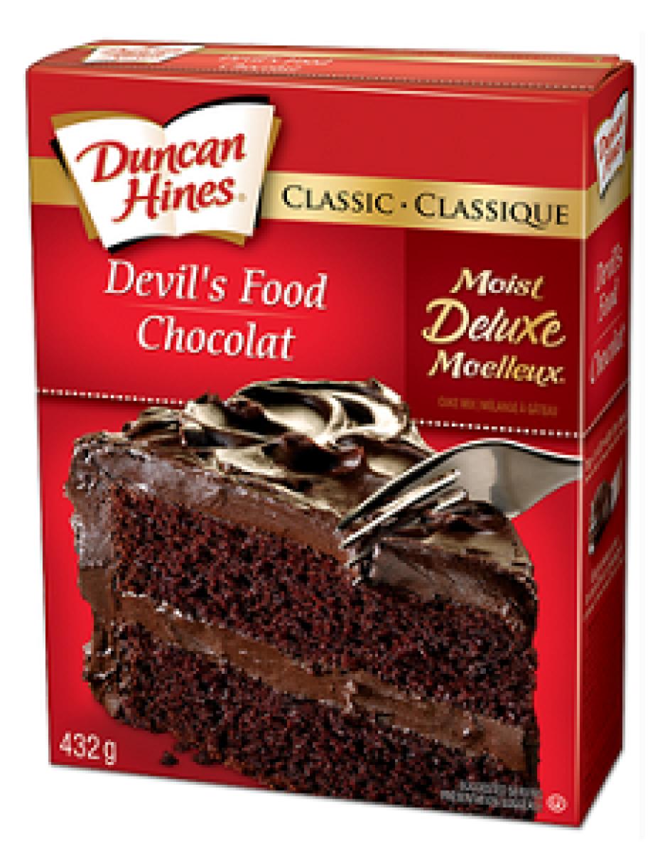 Devil's Food Chocolate Moist Deluxe Cake Mix