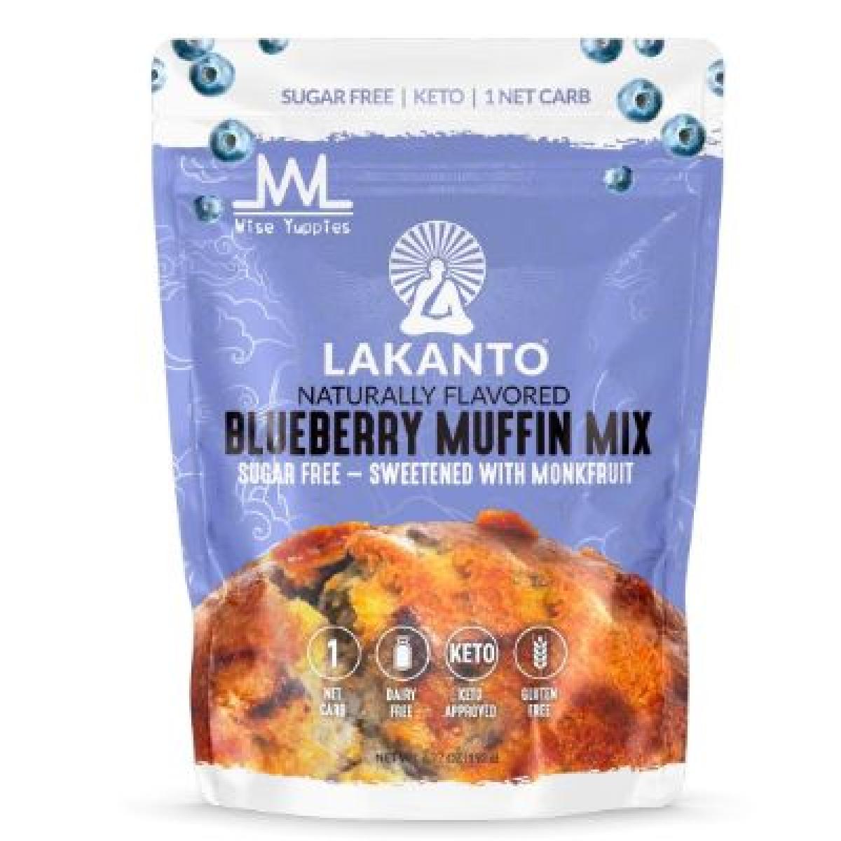 Blueberry Muffin Mix Sugar, Dairy & Gluten Free Keto Friendly