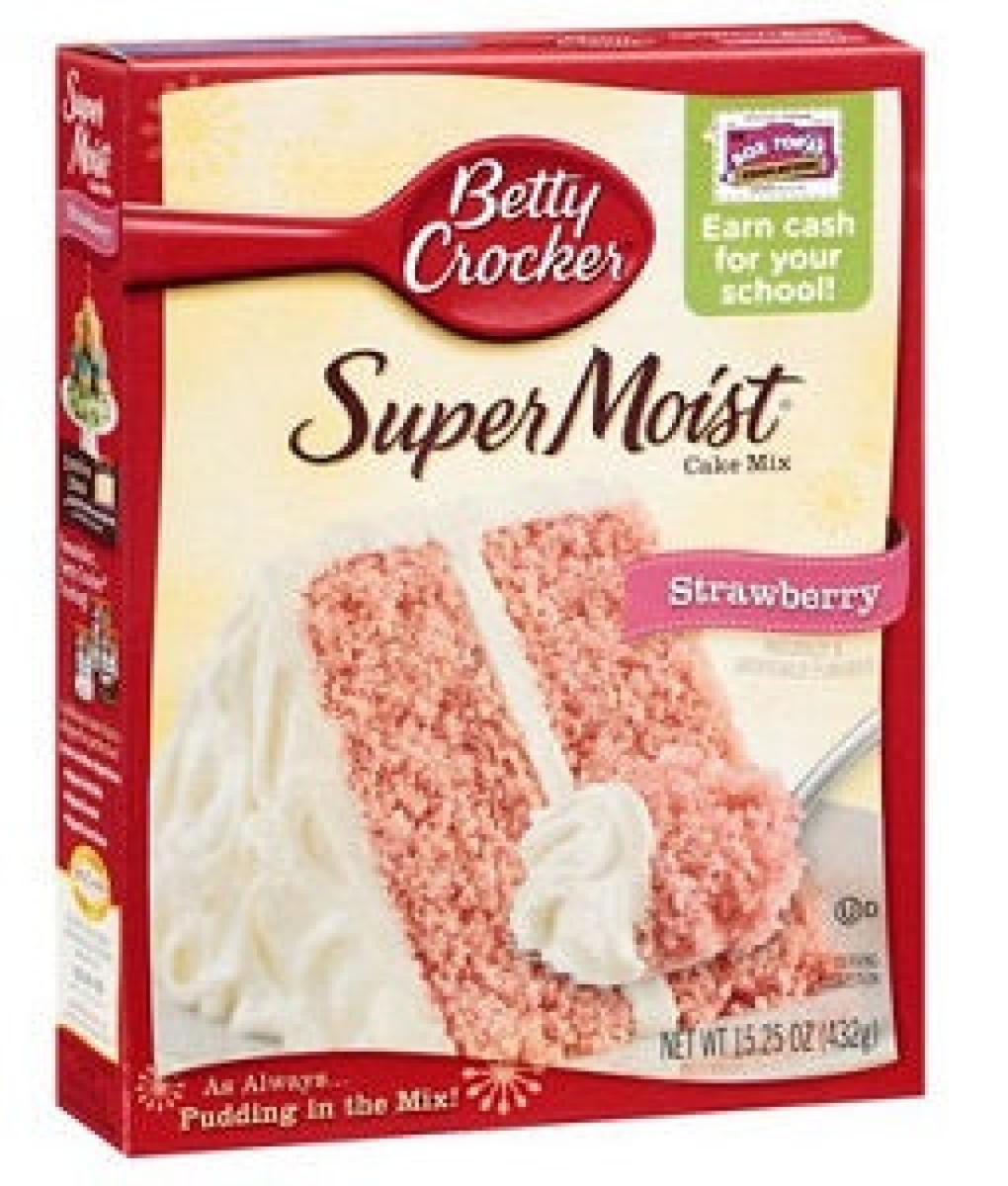 Super Moist Strawberry Cake Mix