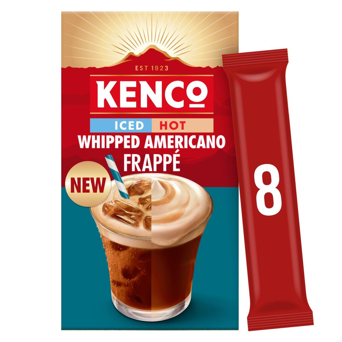 Iced Hot Americano Frappe Instant Coffee Sachets 8 x
