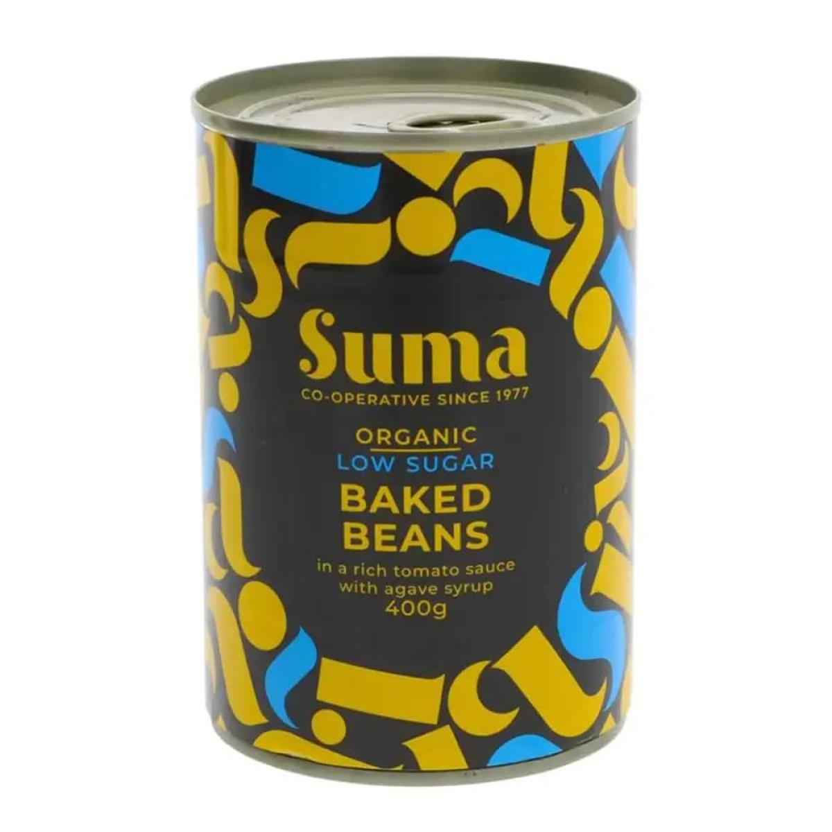 Low Sugar Baked Beans 400 g Suma