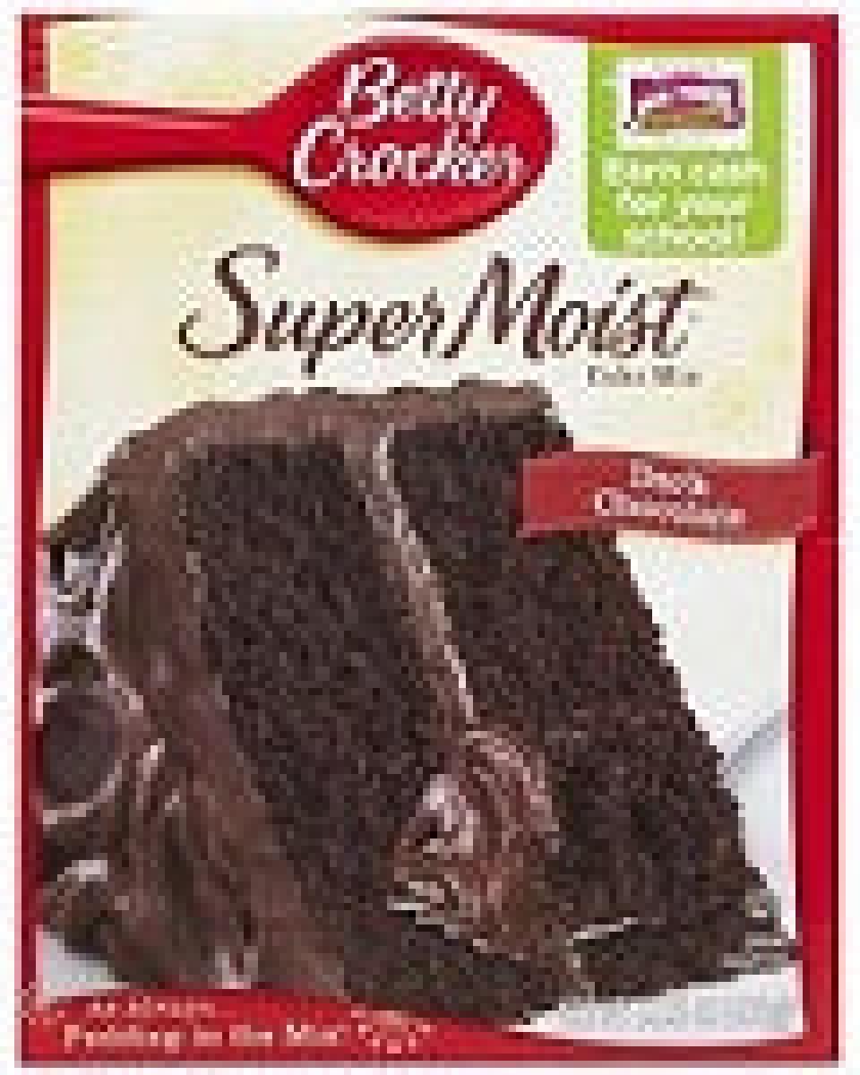 Super Moist Dark Chocolate Cake Mix