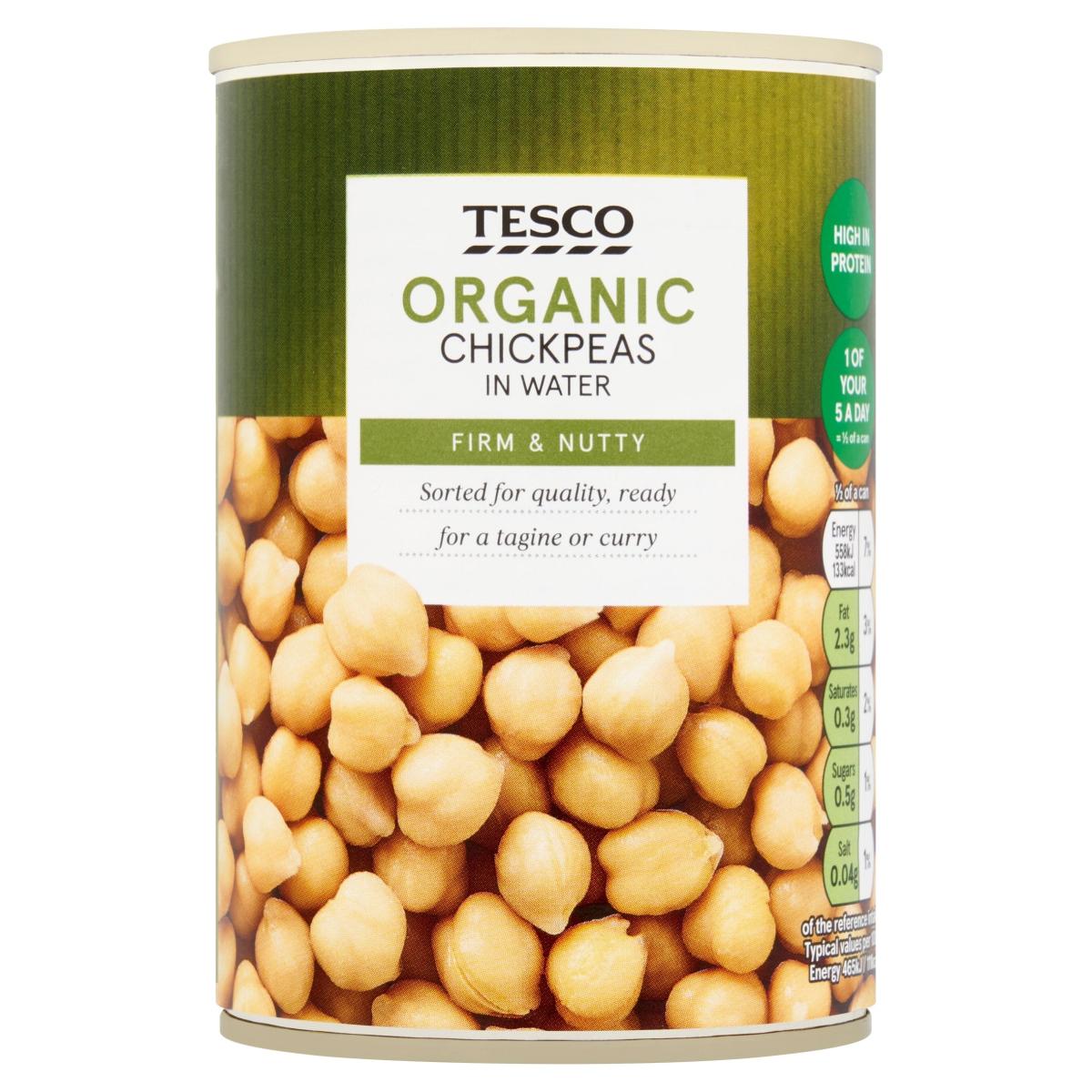Organic Chickpeas In Water