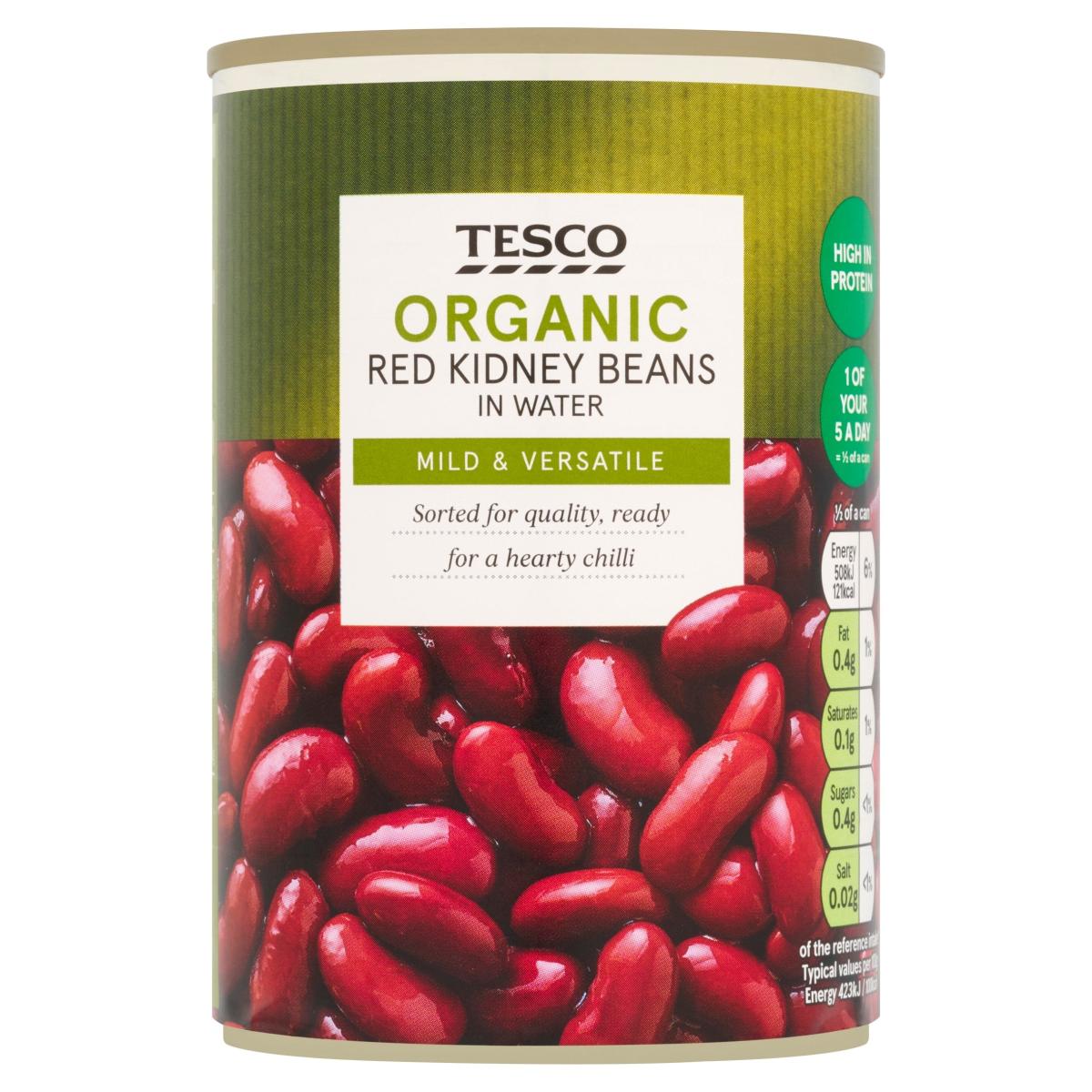 Organic Red Kidney Beans In Water